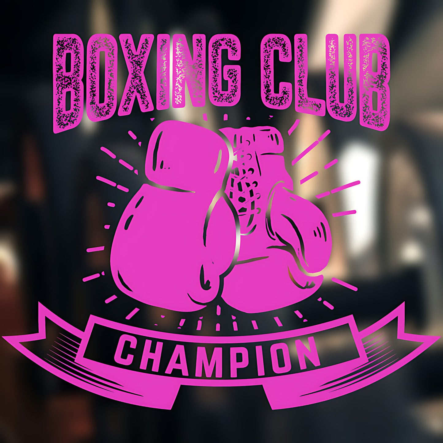 Boxing Skills Wall Sticker Gym Fitness Club Decal Art