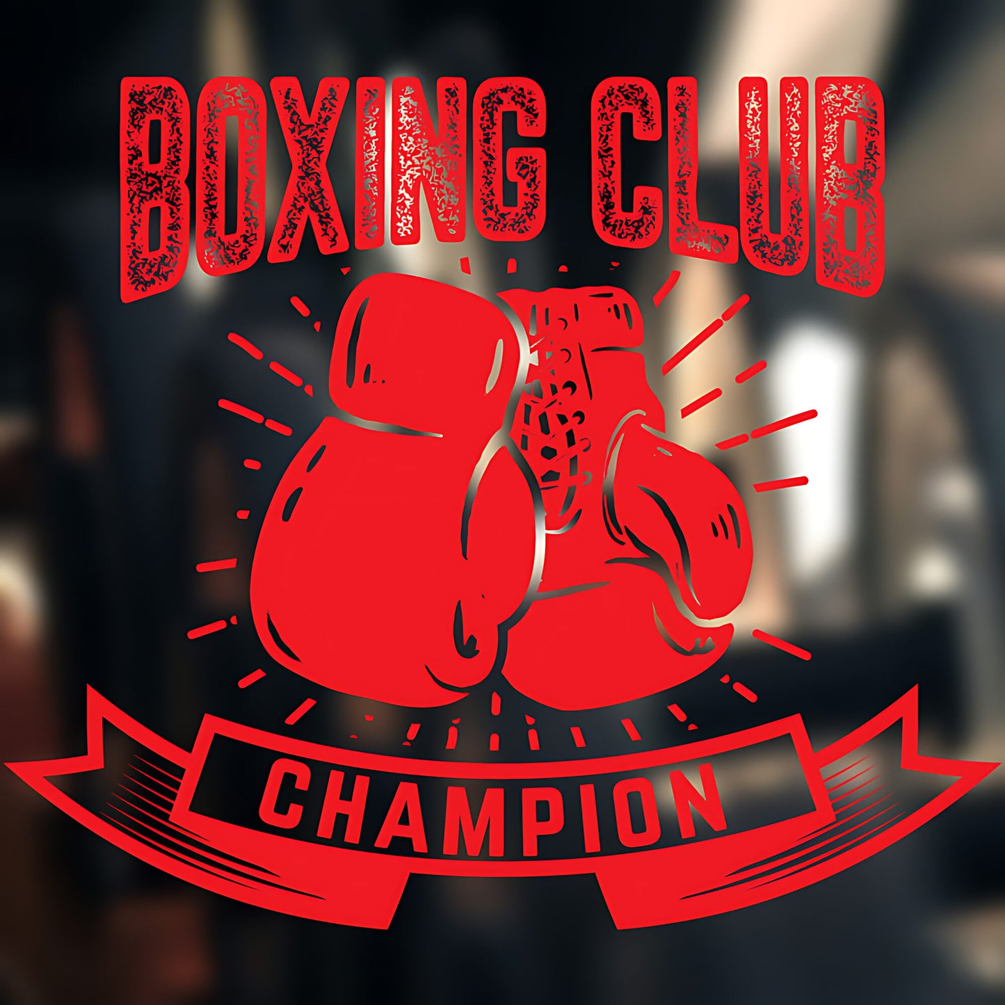 Boxing Skills Wall Sticker Gym Fitness Club Decal Art