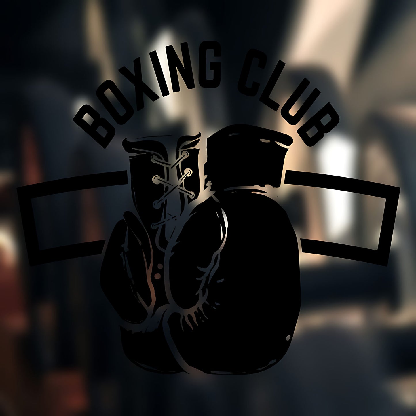 Punch Harder Boxing Wall Sticker Gym Fitness Art Decal