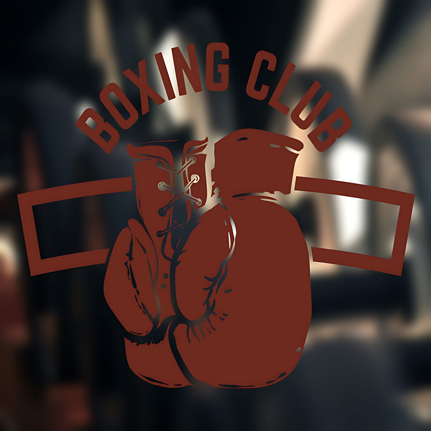 Punch Harder Boxing Wall Sticker Gym Fitness Art Decal