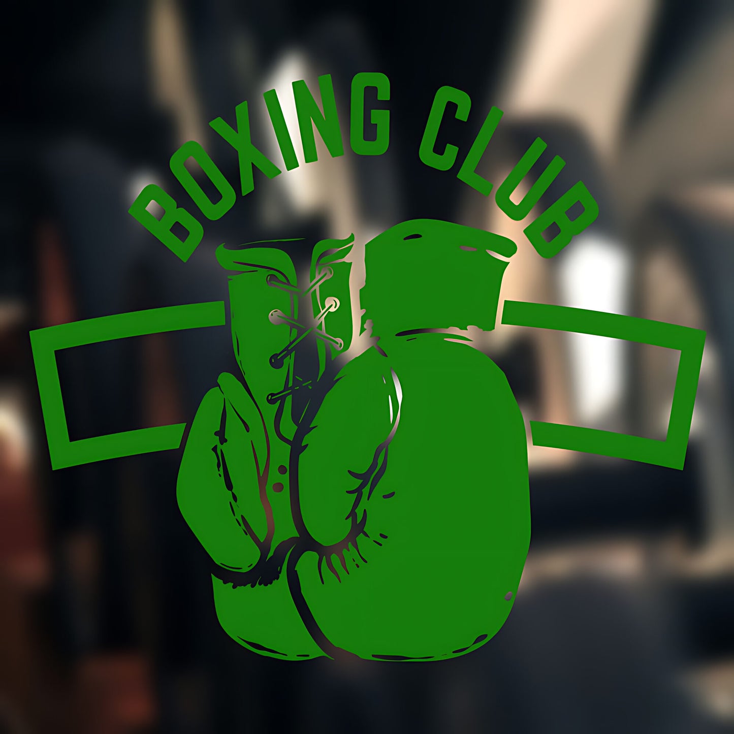 Punch Harder Boxing Wall Sticker Gym Fitness Art Decal