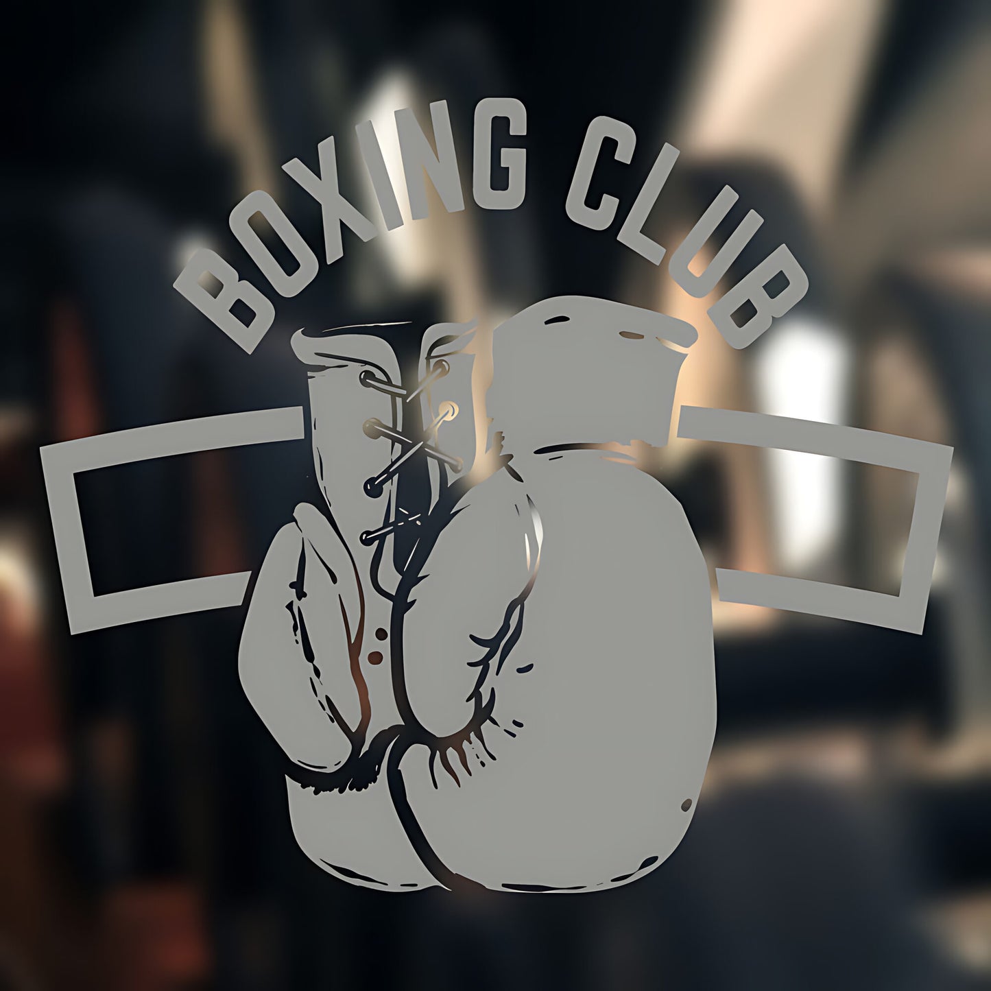 Punch Harder Boxing Wall Sticker Gym Fitness Art Decal