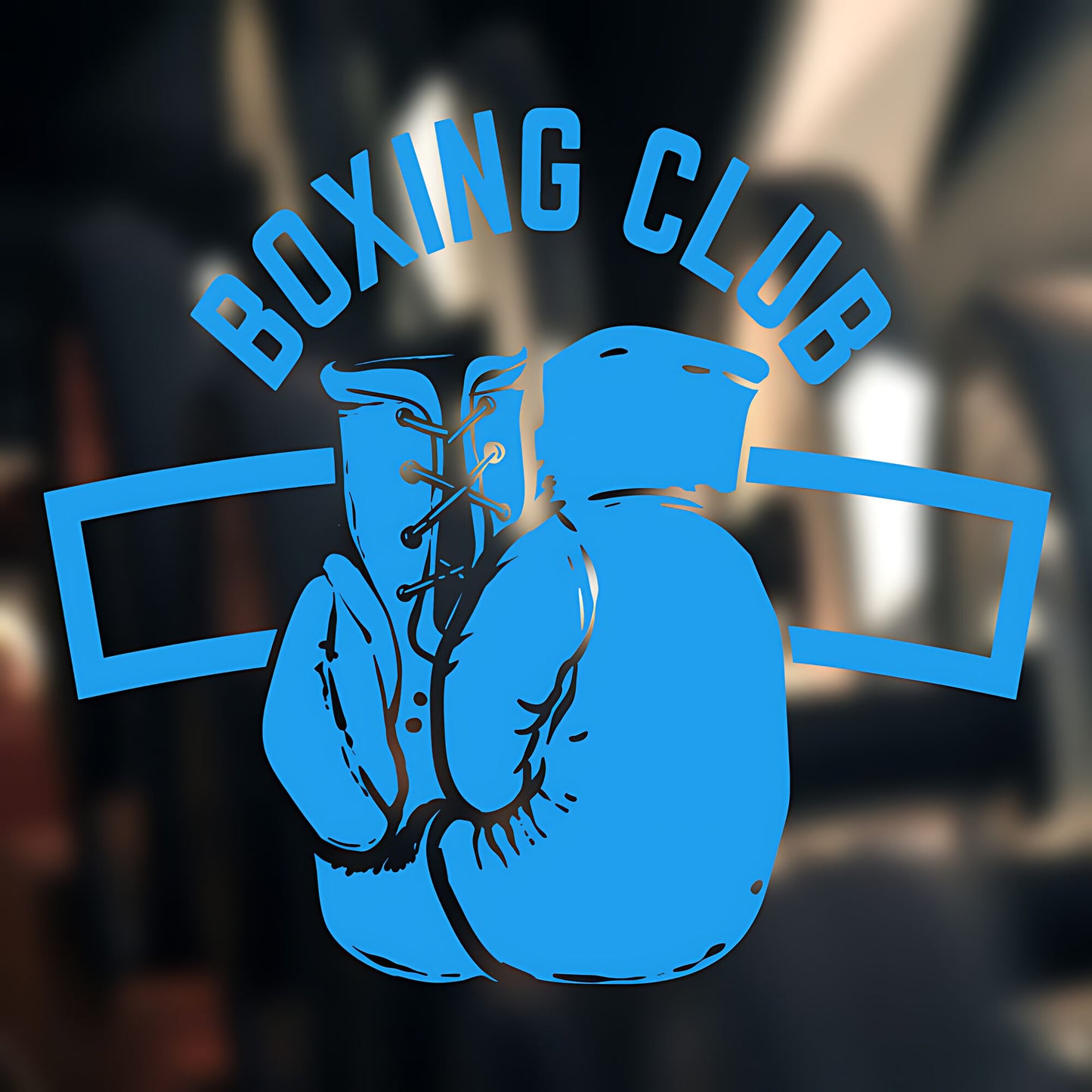 Punch Harder Boxing Wall Sticker Gym Fitness Art Decal