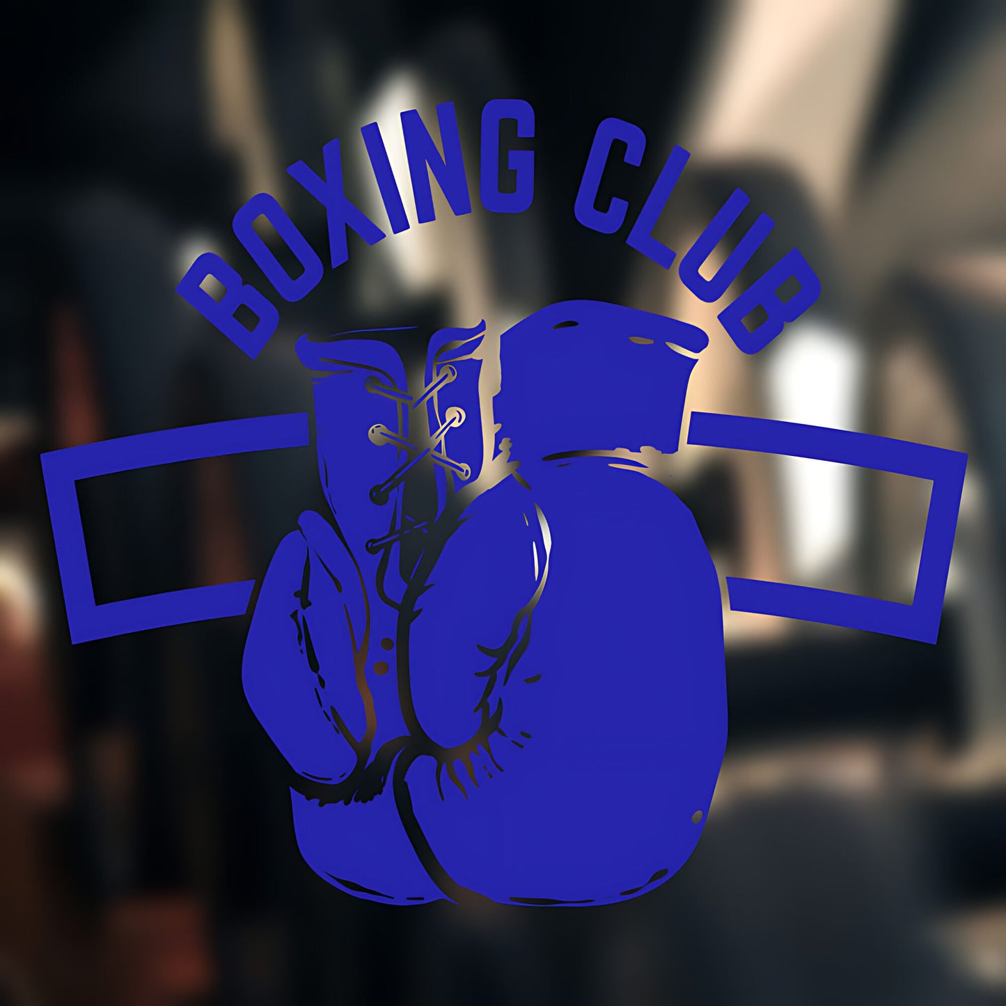 Punch Harder Boxing Wall Sticker Gym Fitness Art Decal
