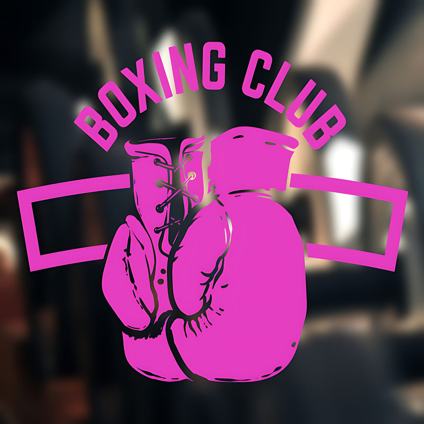 Punch Harder Boxing Wall Sticker Gym Fitness Art Decal