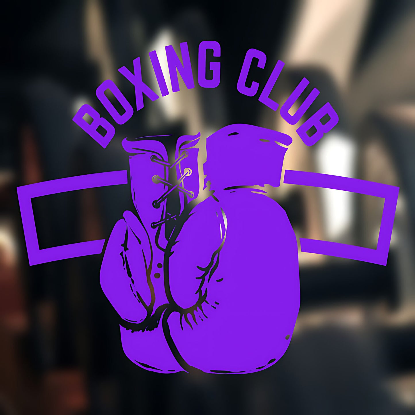 Punch Harder Boxing Wall Sticker Gym Fitness Art Decal