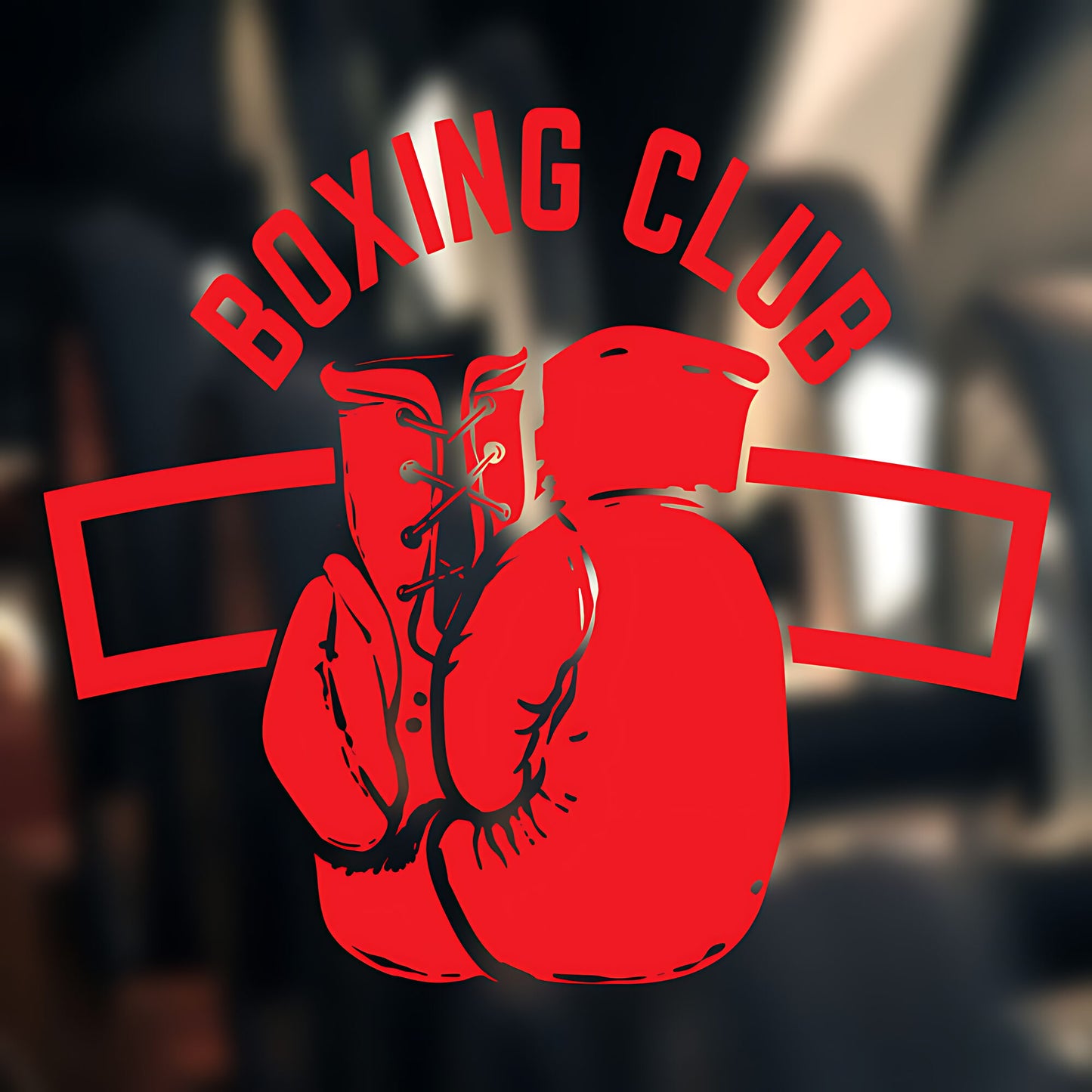 Punch Harder Boxing Wall Sticker Gym Fitness Art Decal