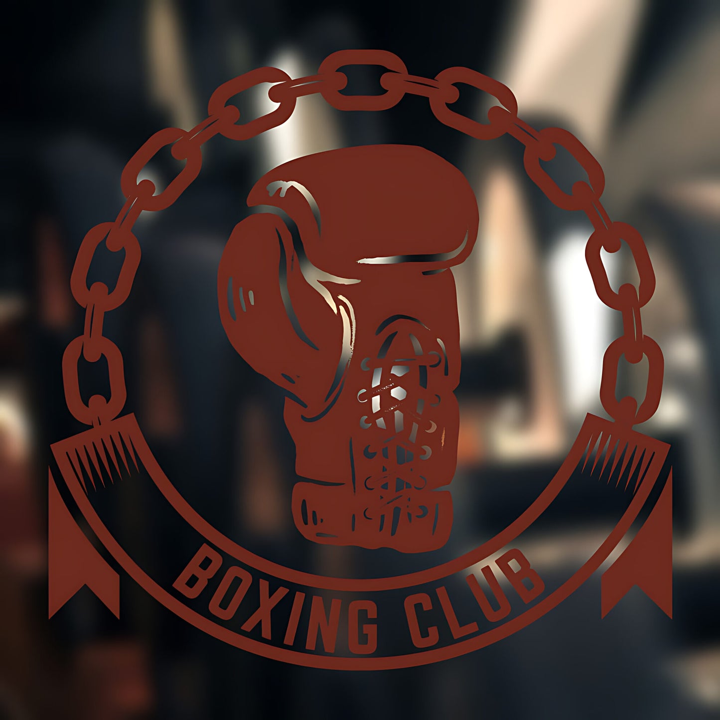 Boxing Training Wall Sticker Gym Fitness Sports Art Decor