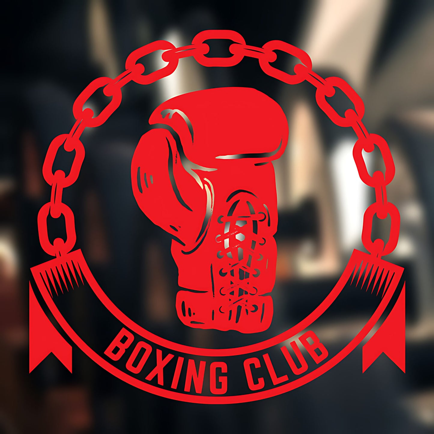 Boxing Training Wall Sticker Gym Fitness Sports Art Decor