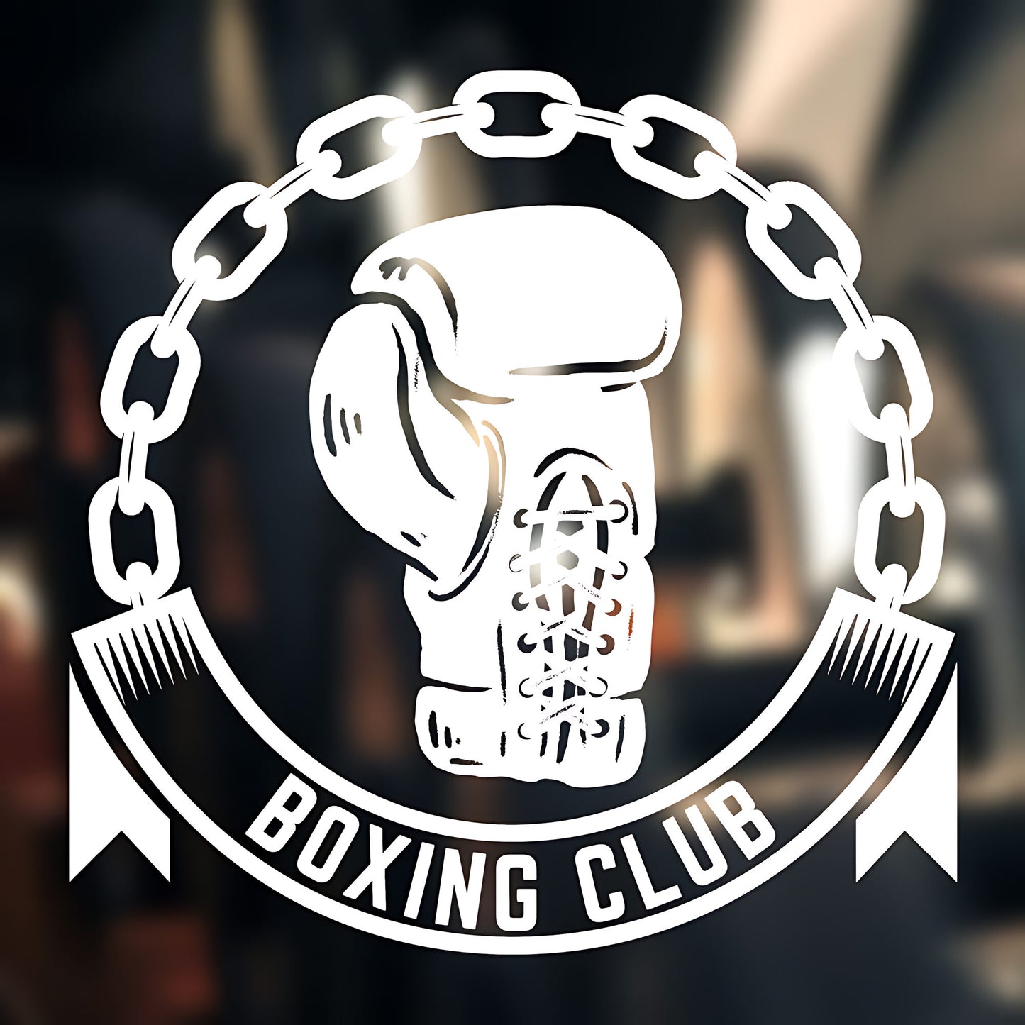 Boxing Training Wall Sticker Gym Fitness Sports Art Decor