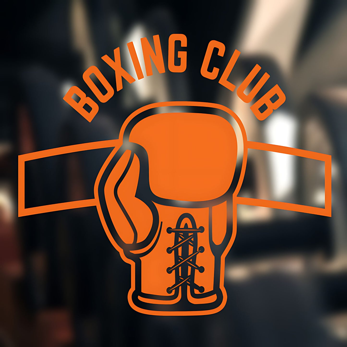 Boxing Knockout Quote Wall Sticker Gym Fitness Graphics