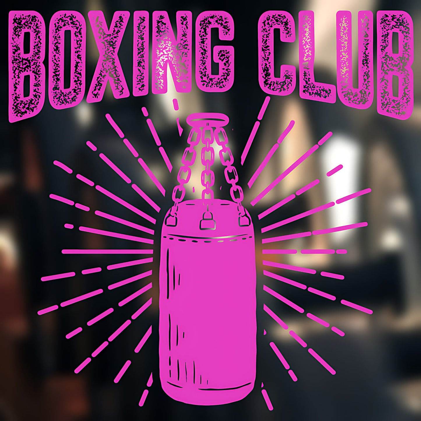 Boxing Gloves on Display Wall Sticker Gym Fitness Art Decal