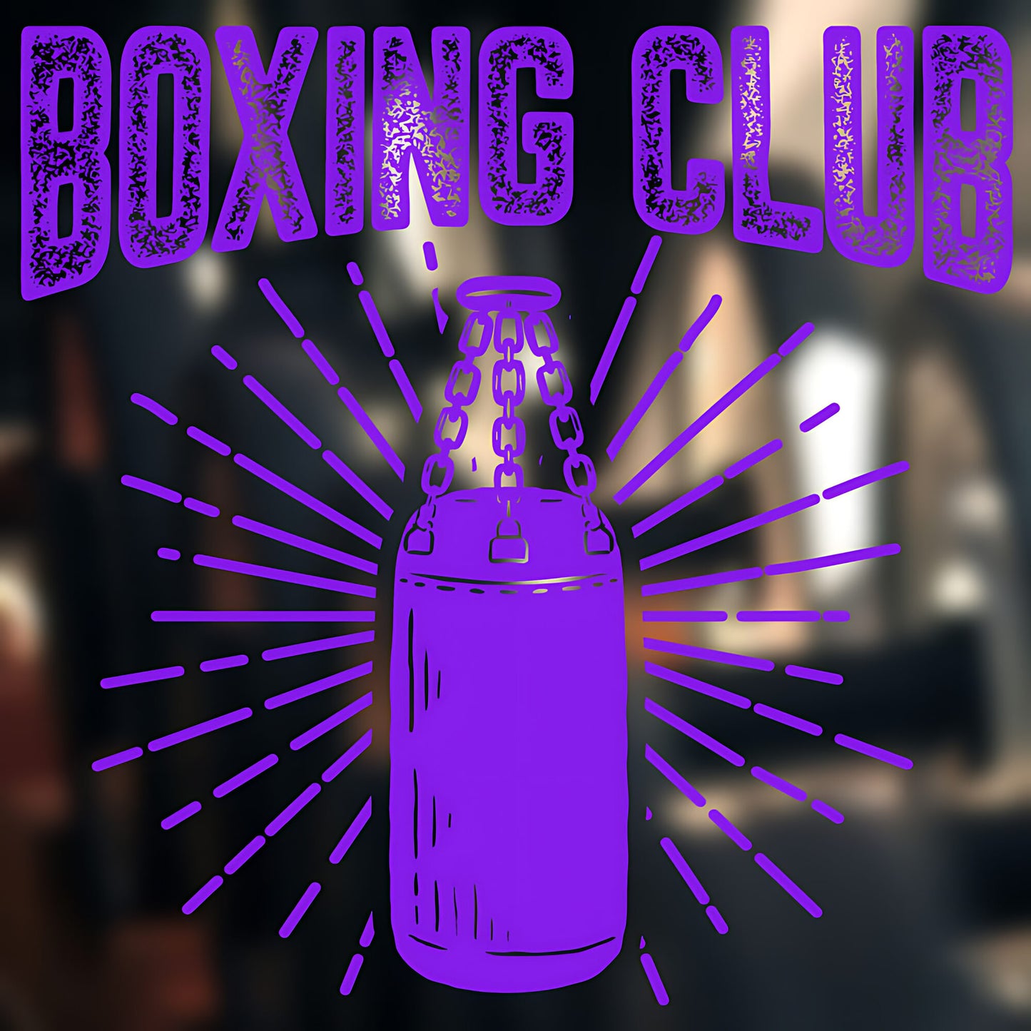 Boxing Gloves on Display Wall Sticker Gym Fitness Art Decal
