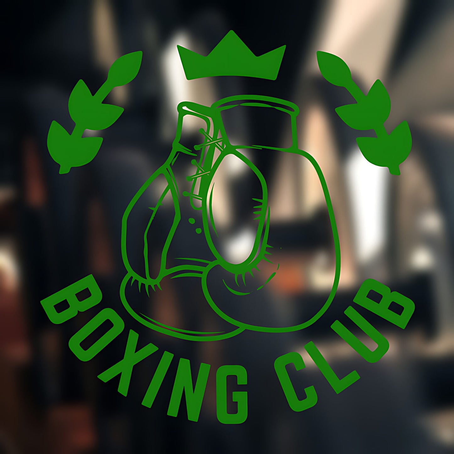 Boxing Motivation Wall Sticker Fitness Sports Art Gym Decor
