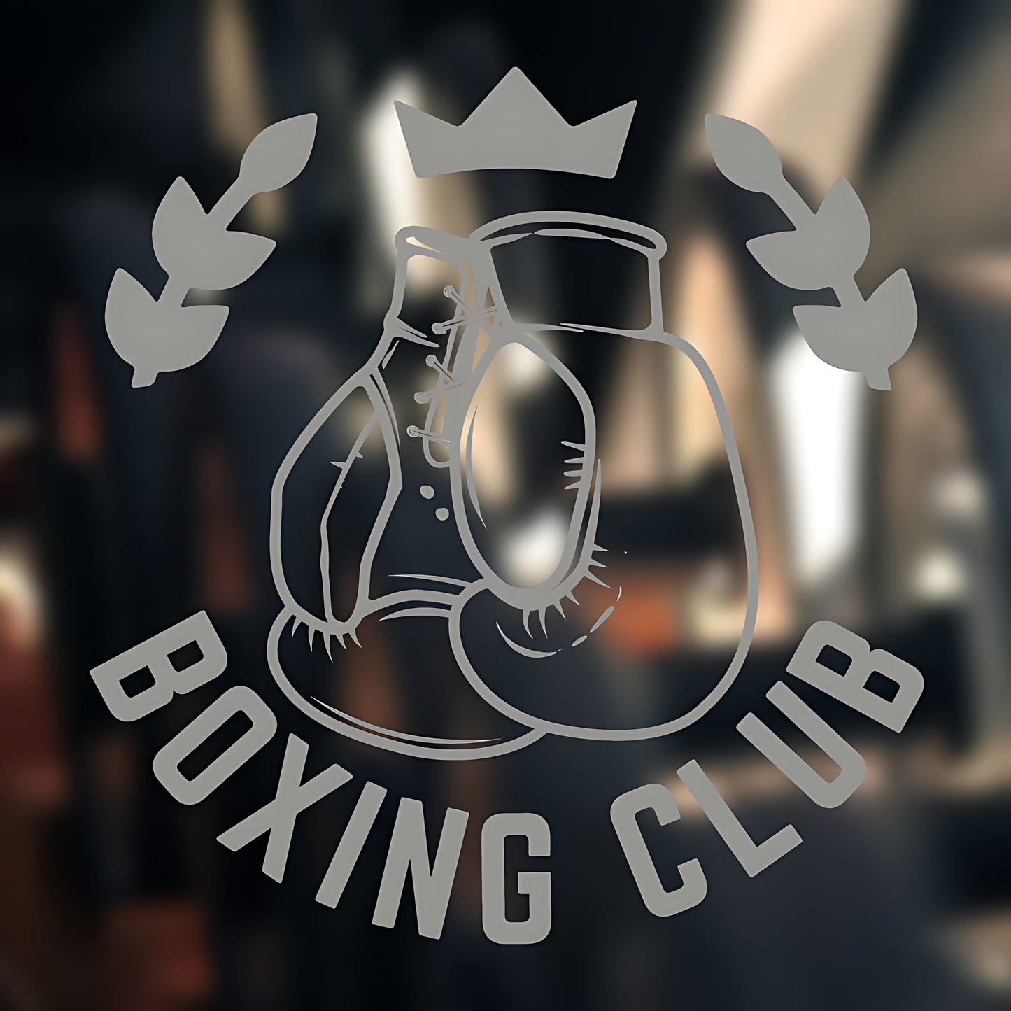 Boxing Motivation Wall Sticker Fitness Sports Art Gym Decor