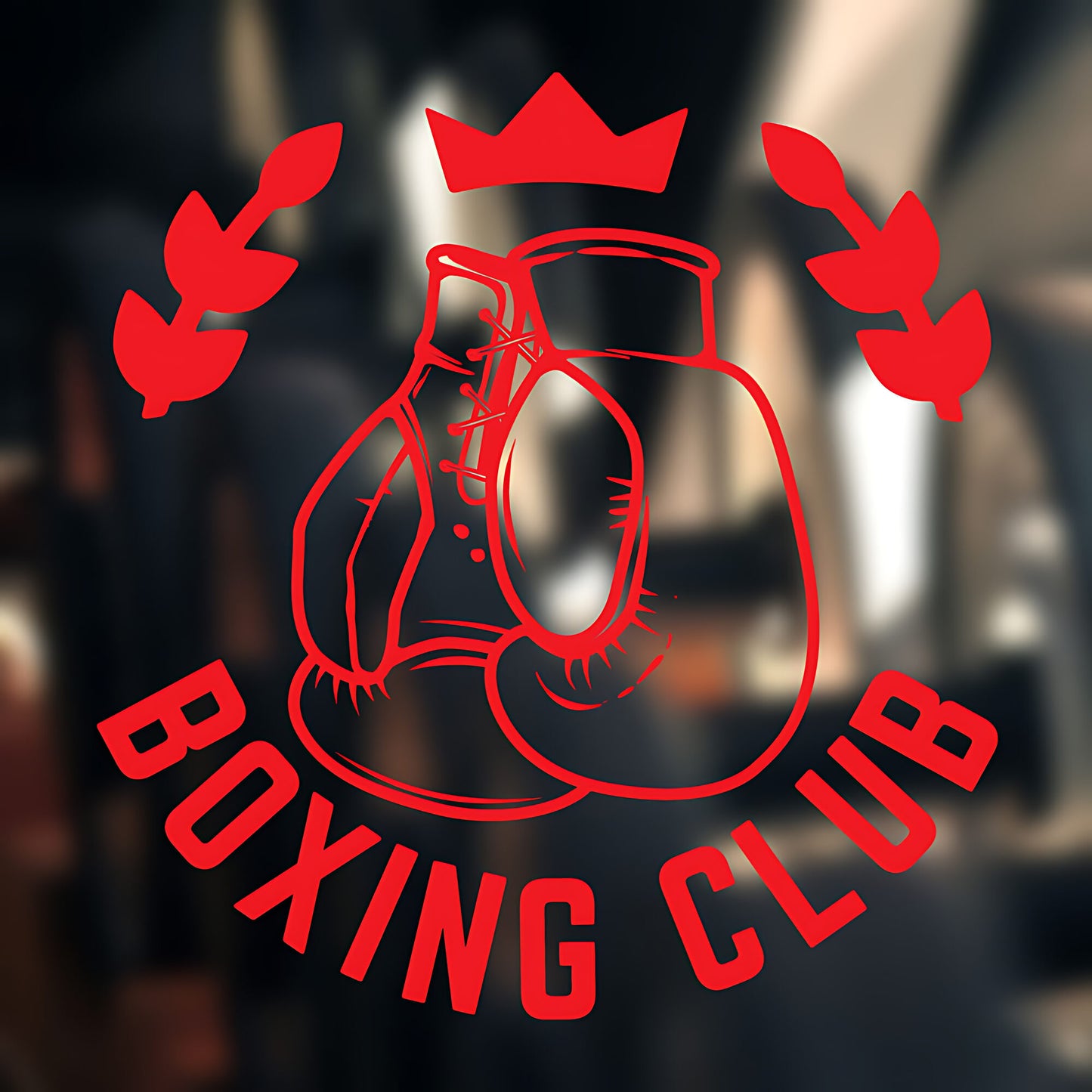 Boxing Motivation Wall Sticker Fitness Sports Art Gym Decor