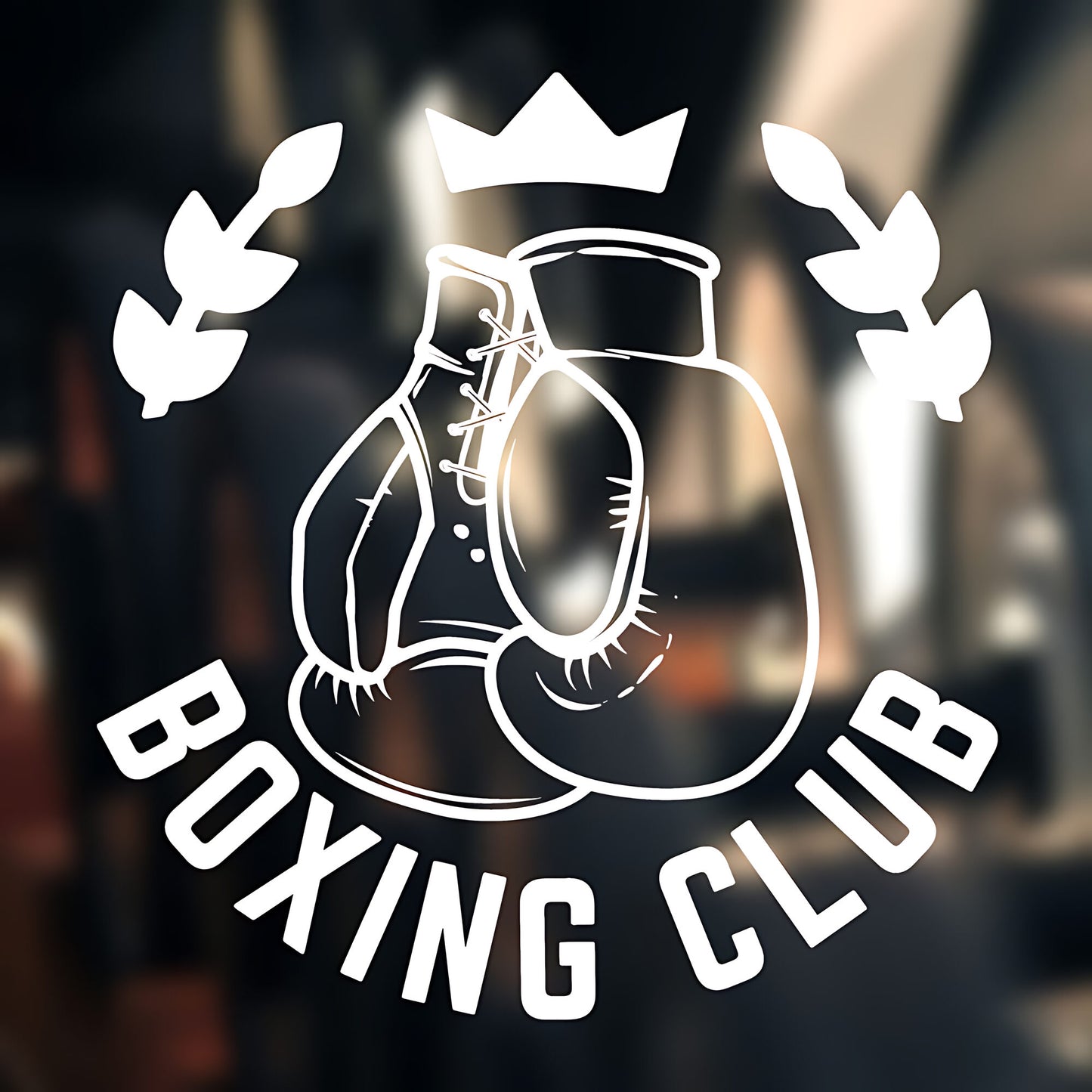 Boxing Motivation Wall Sticker Fitness Sports Art Gym Decor