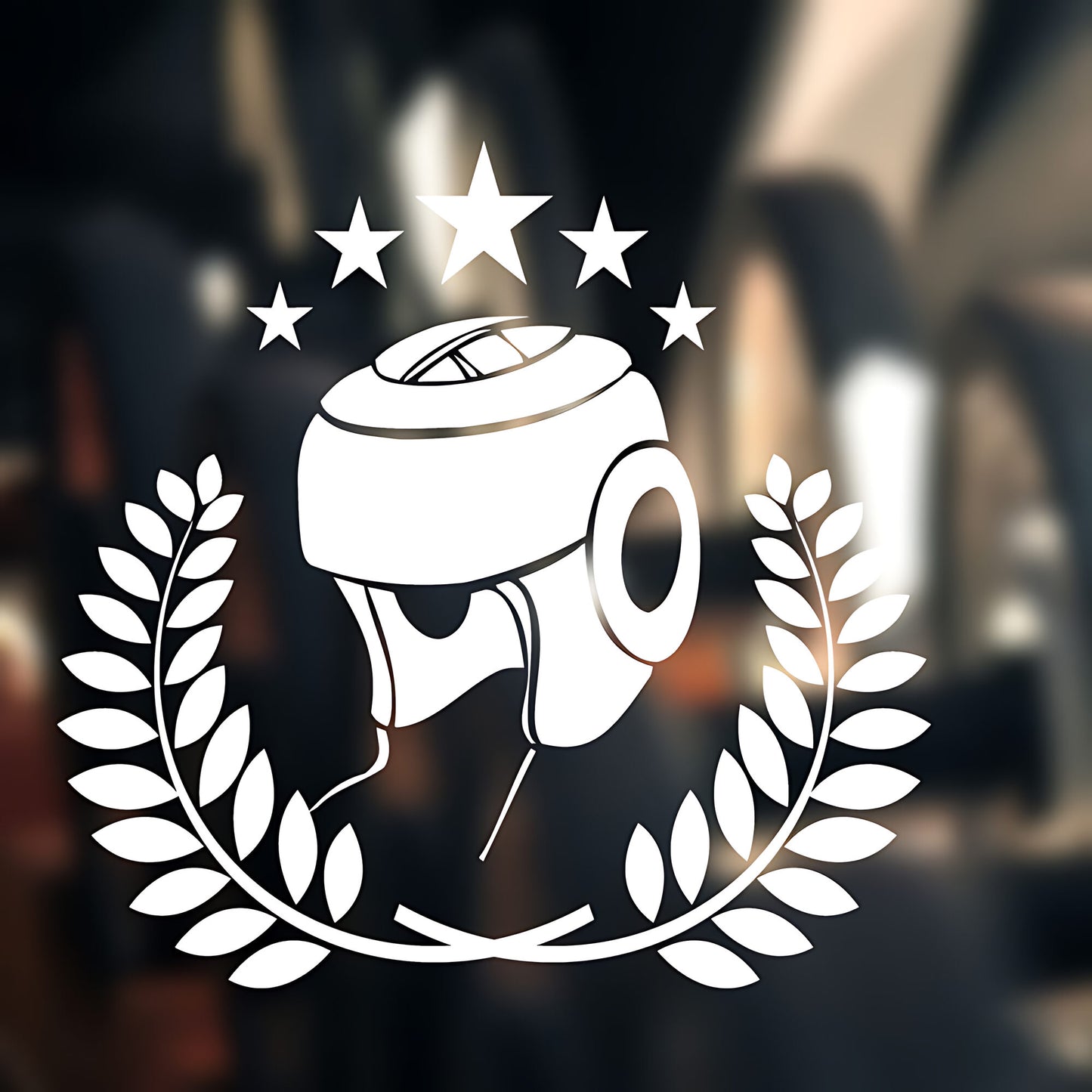 Boxing Gloves in Action Wall Sticker Gym Fitness Sports Art