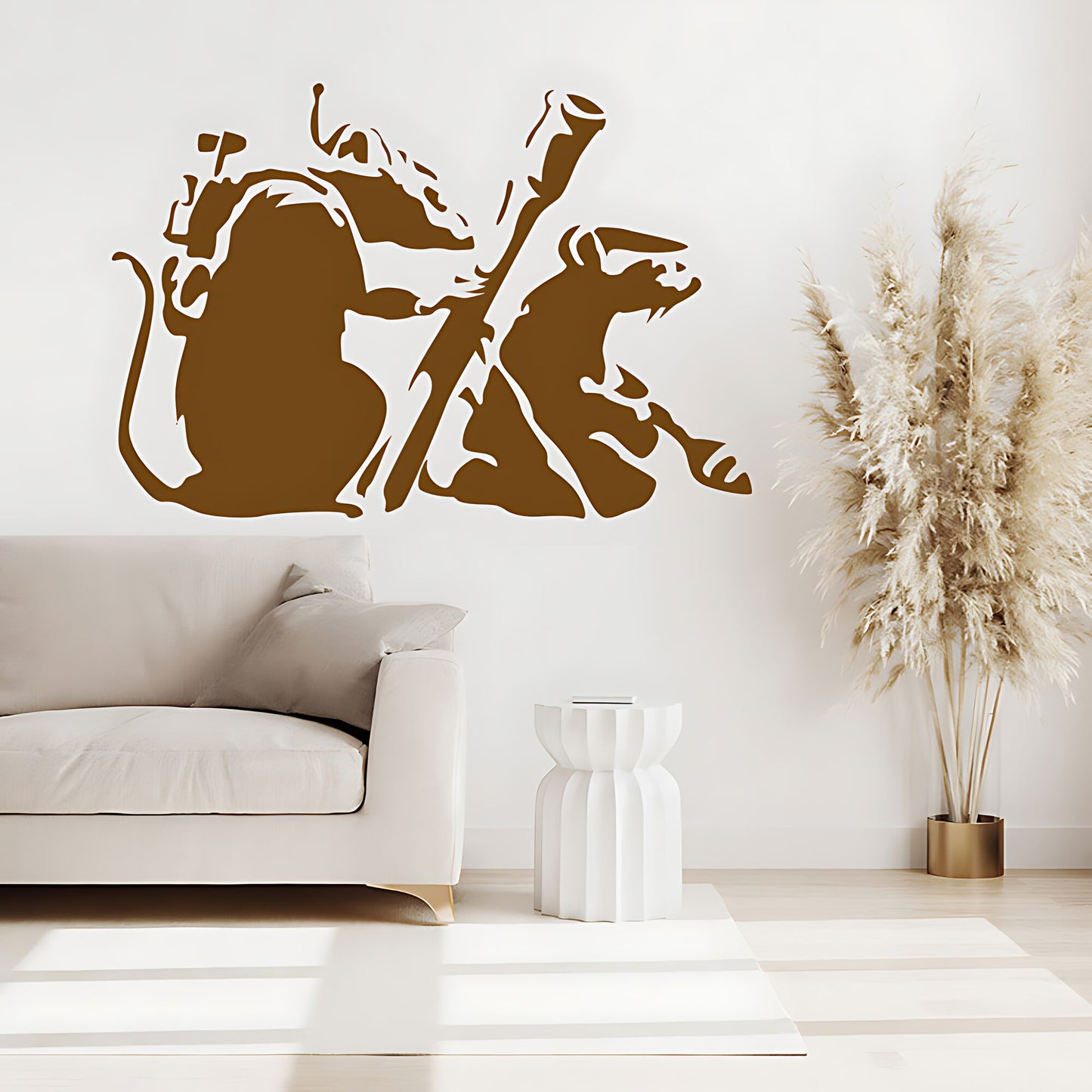 Banksy Rats Wall Sticker Art Decals