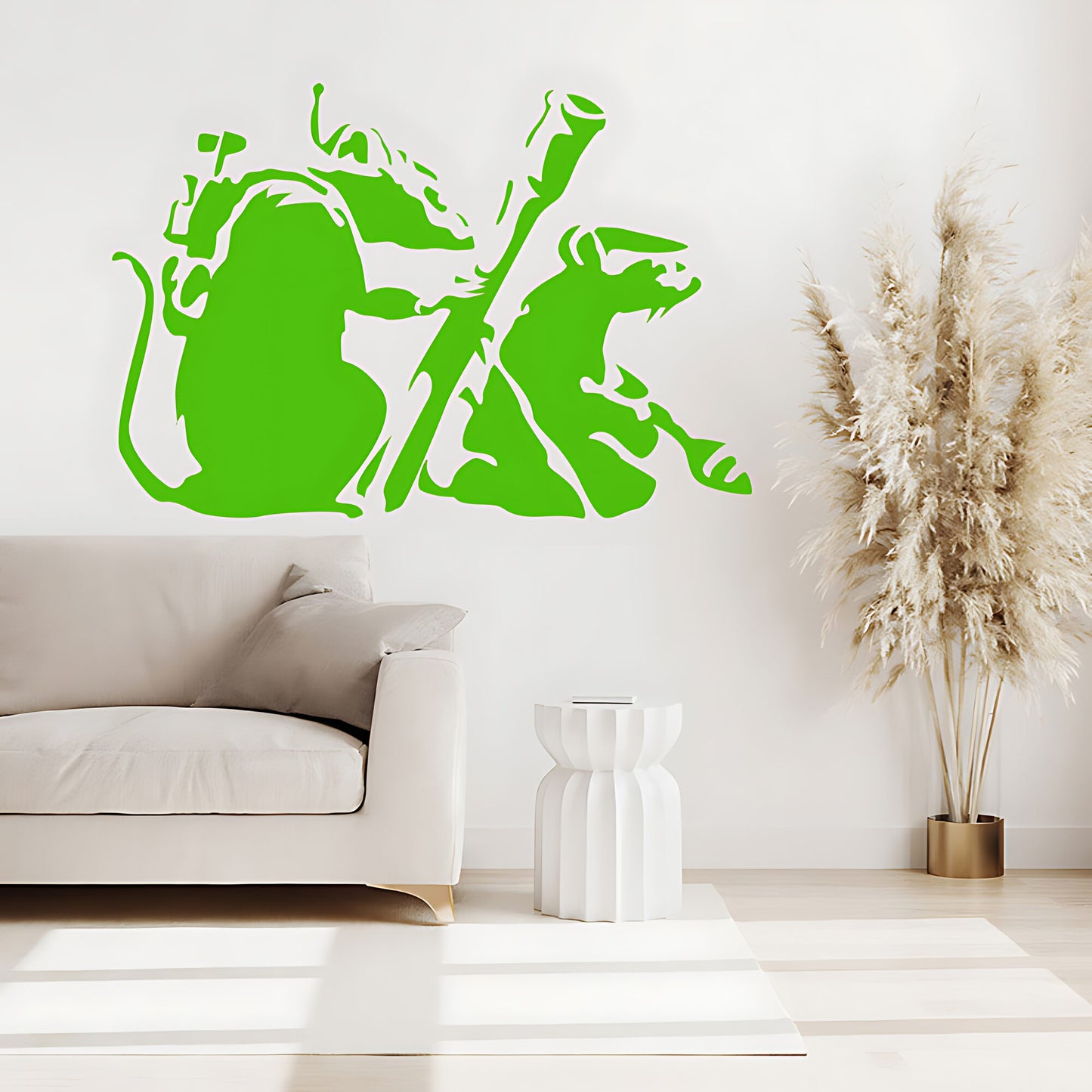 Banksy Rats Wall Sticker Art Decals