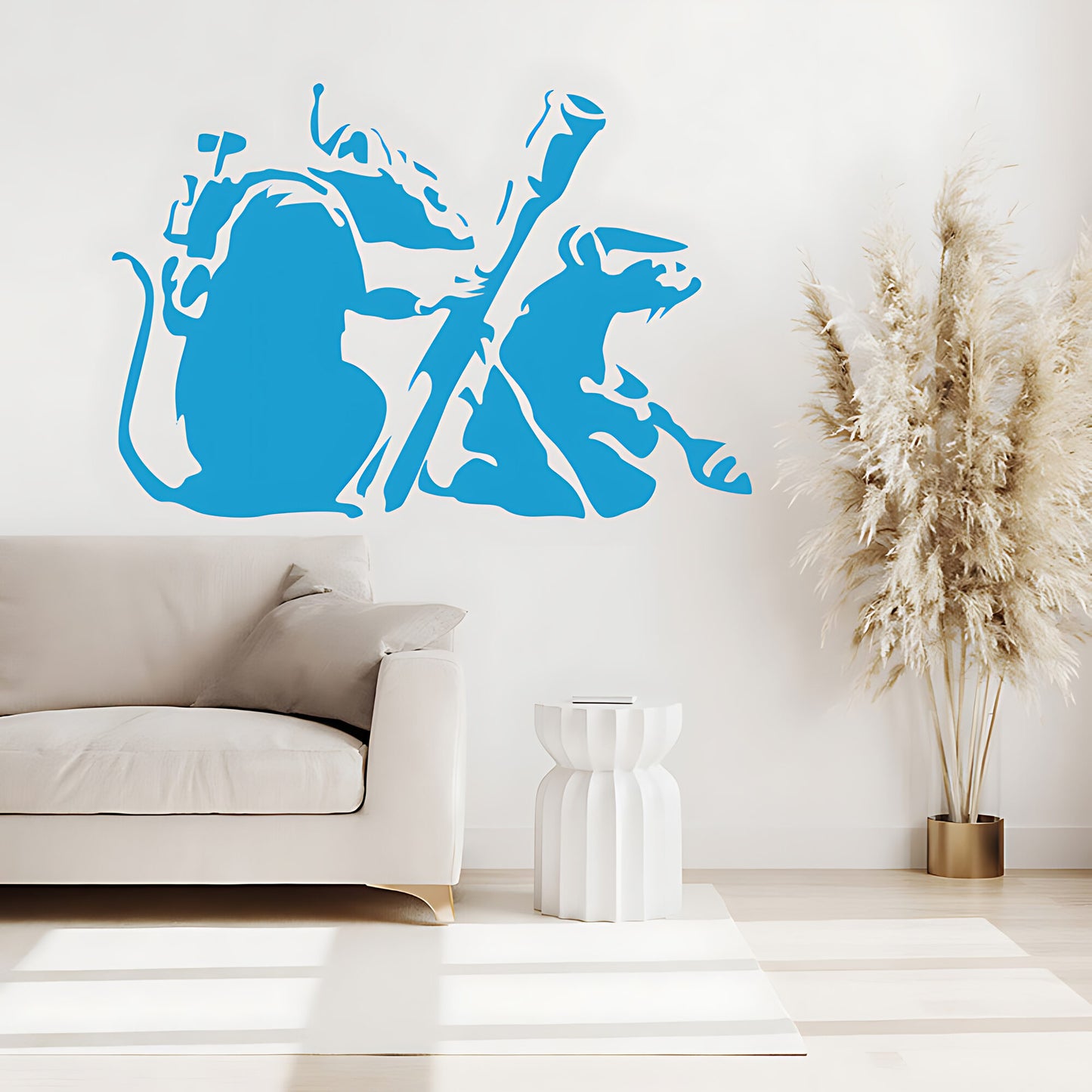 Banksy Rats Wall Sticker Art Decals