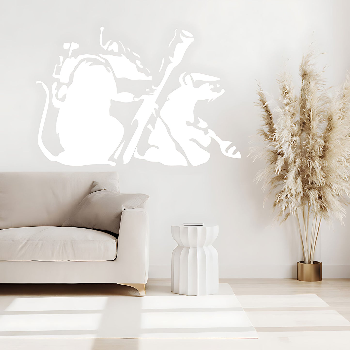 Banksy Rats Wall Sticker Art Decals