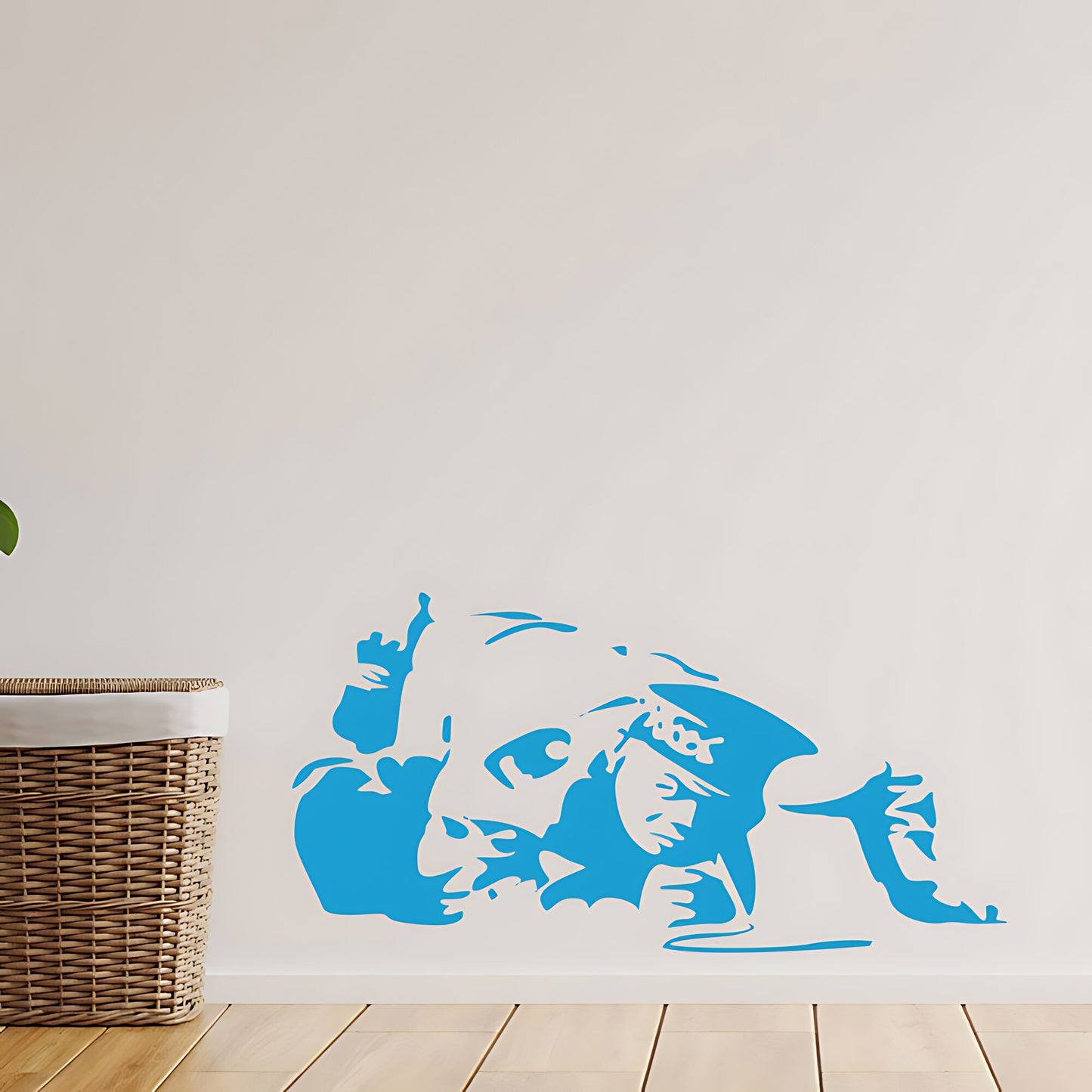 Cocaine Cop Copper - Banksy Vinyl Wall Sticker Decals