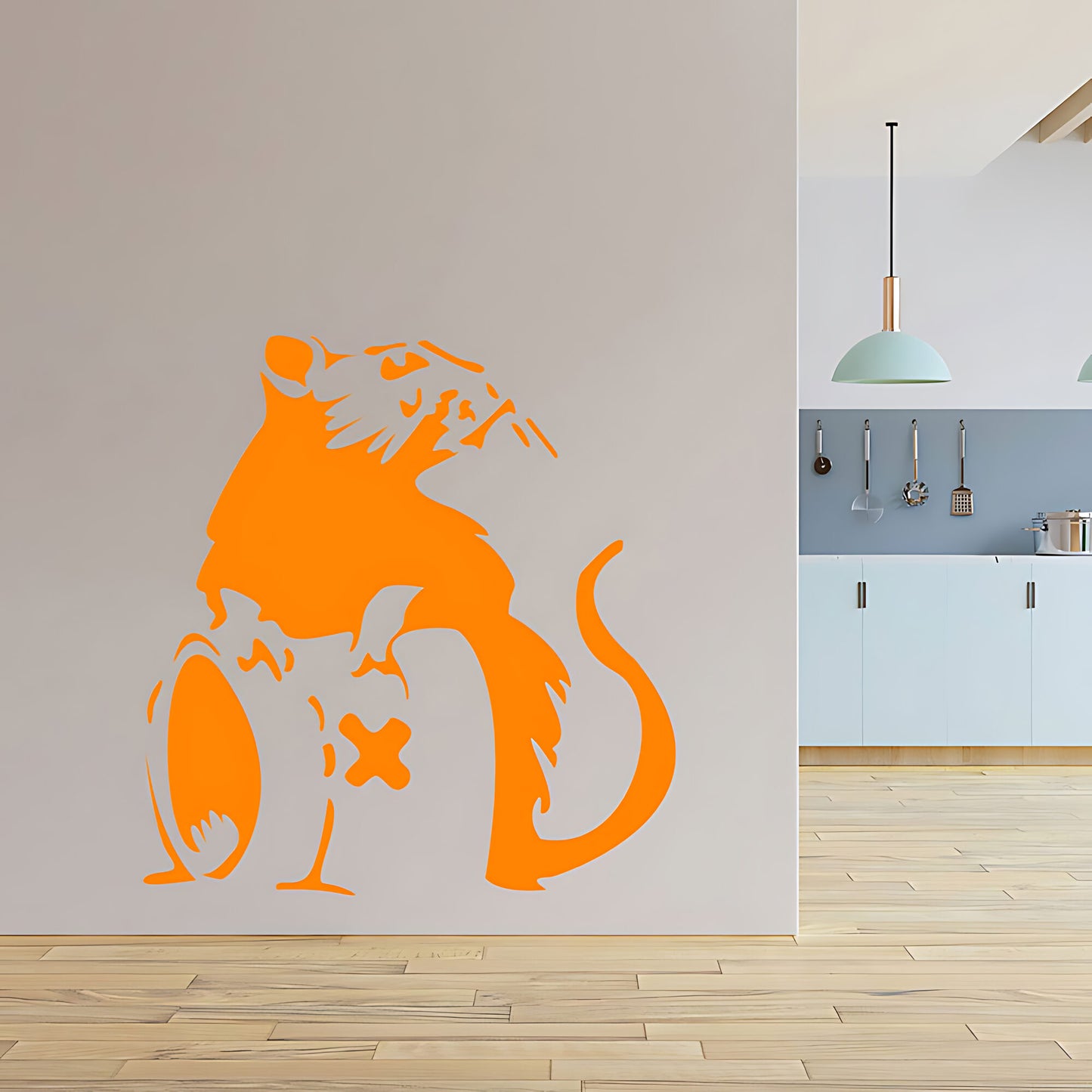 Banksy Graffiti Rat Wall Art Sticker Decals