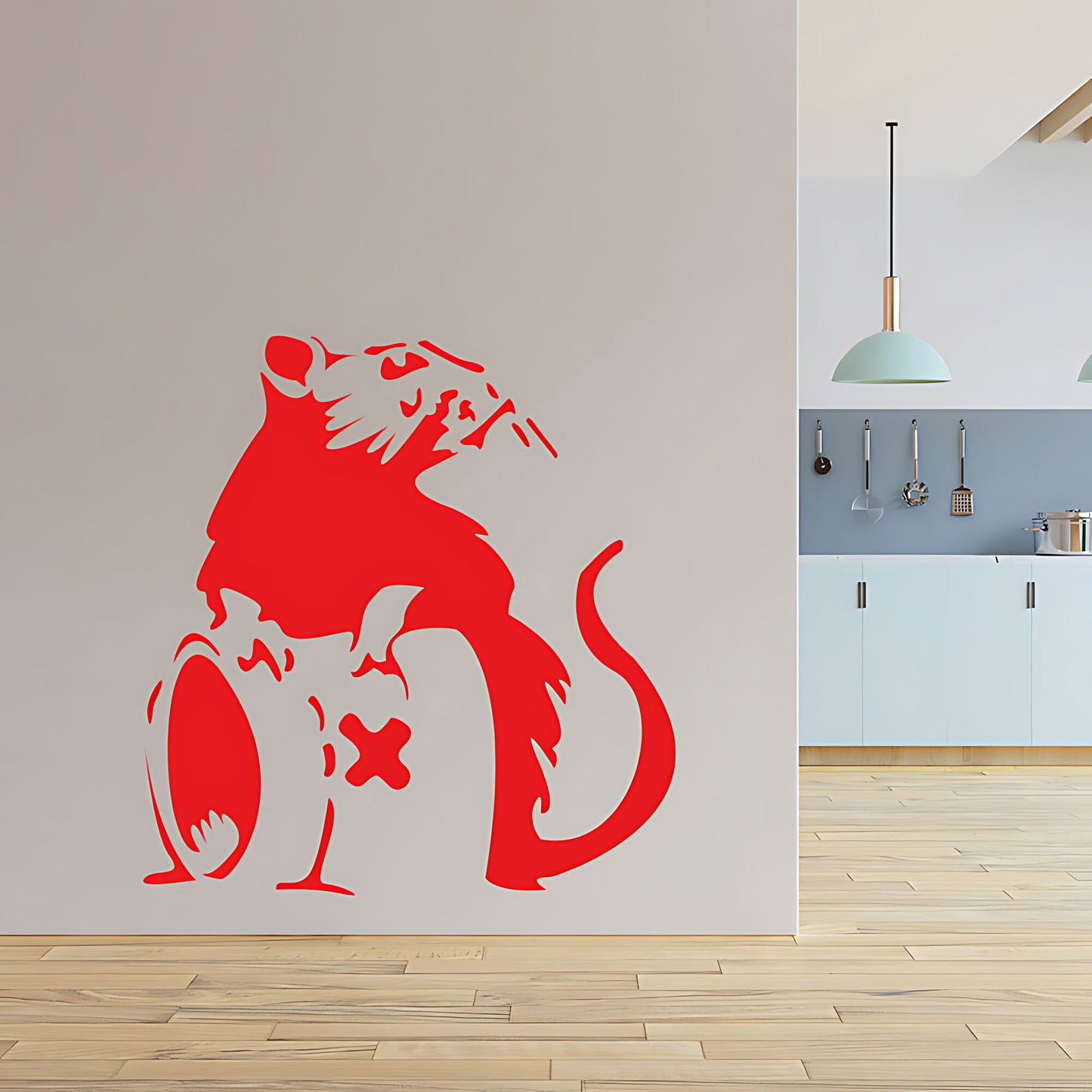 Banksy Graffiti Rat Wall Art Sticker Decals