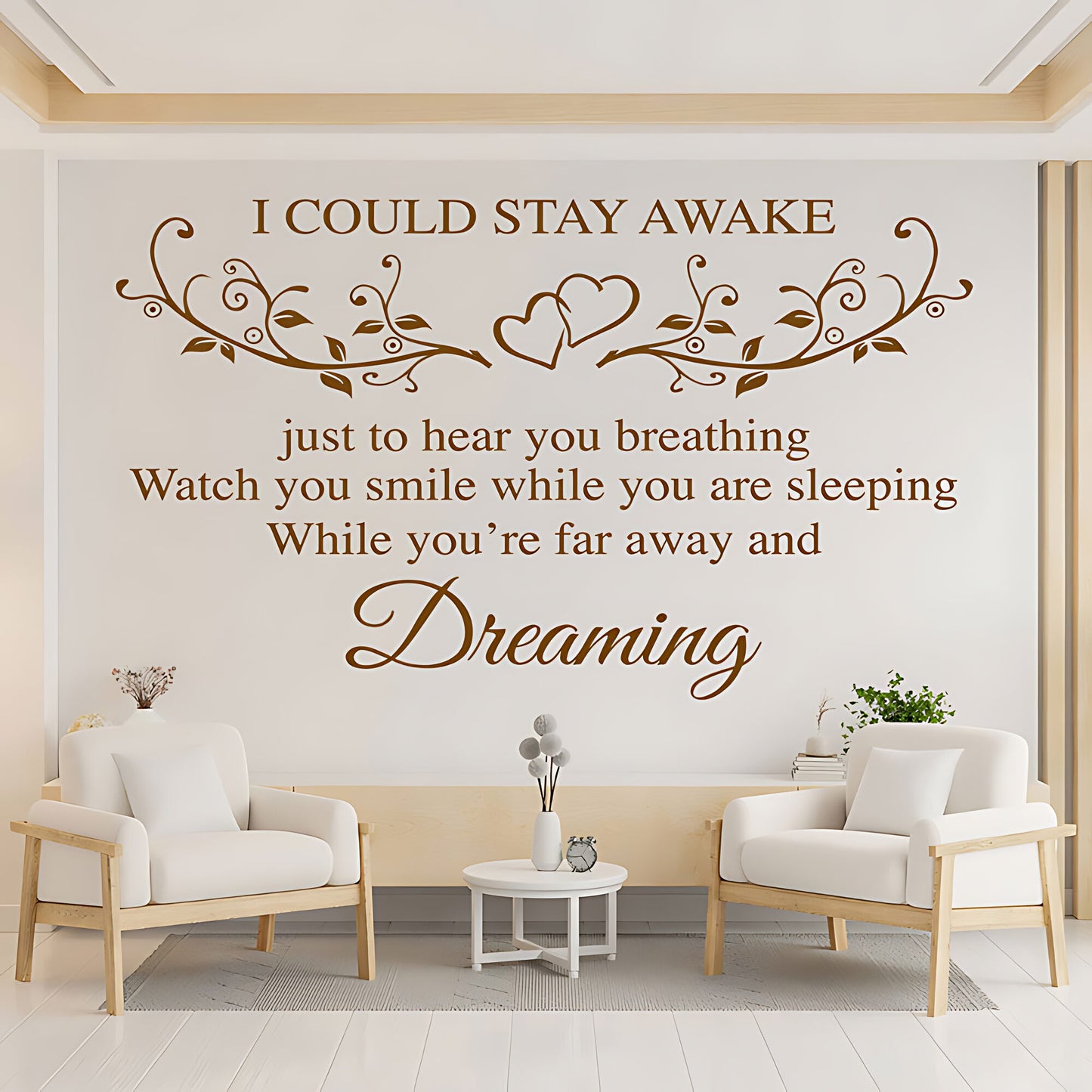 Aerosmith I Don't Want to Miss a Thing Lyrics Wall Sticker – Music Decal