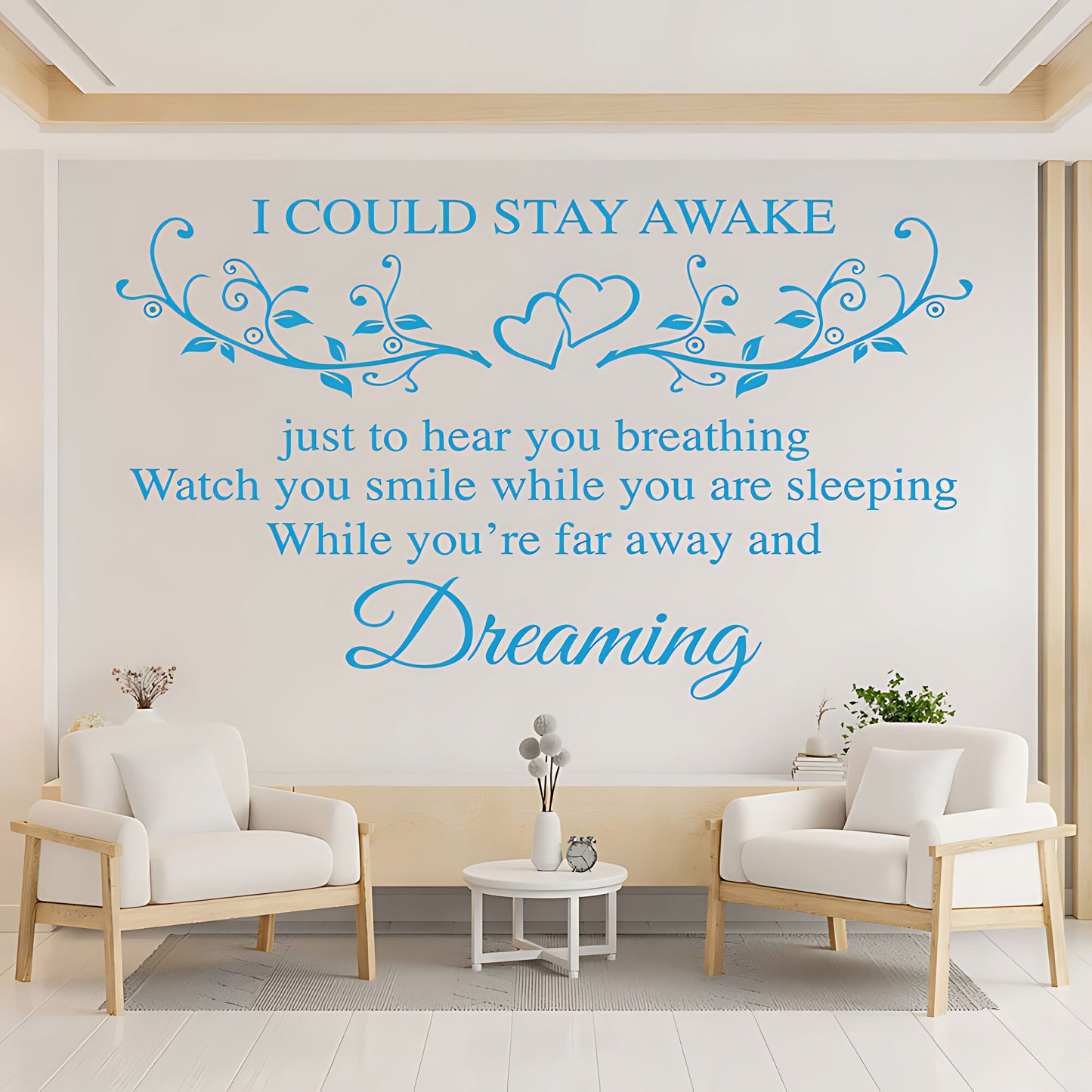 Aerosmith I Don't Want to Miss a Thing Lyrics Wall Sticker – Music Decal
