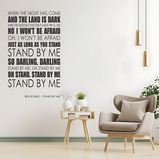 Ben E. King Wall Art Sticker
