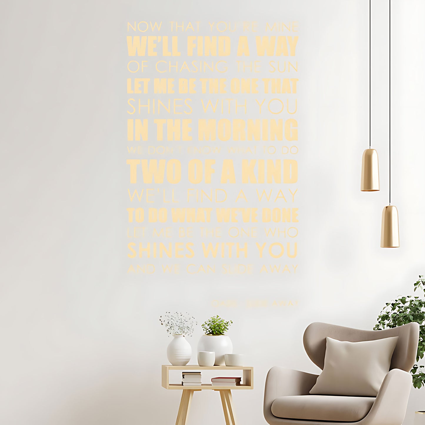 Oasis Wall Art Sticker