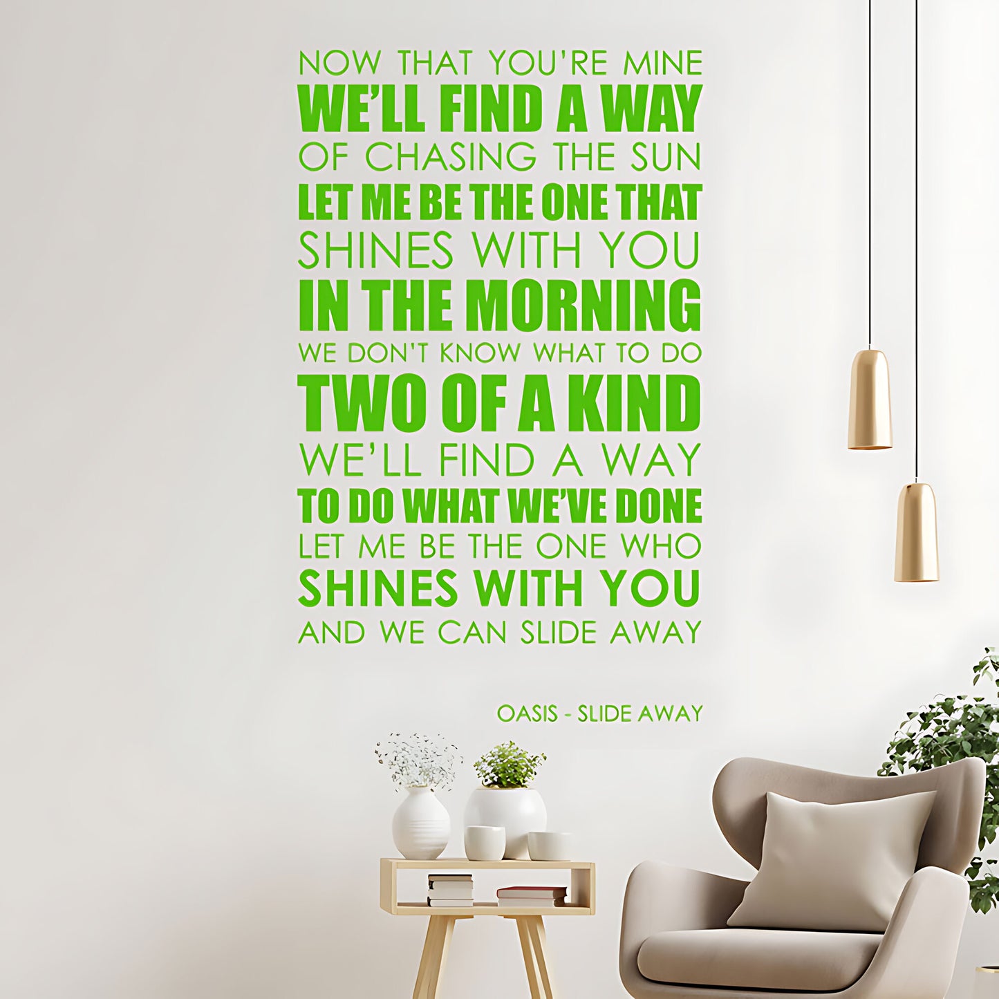 Oasis Wall Art Sticker