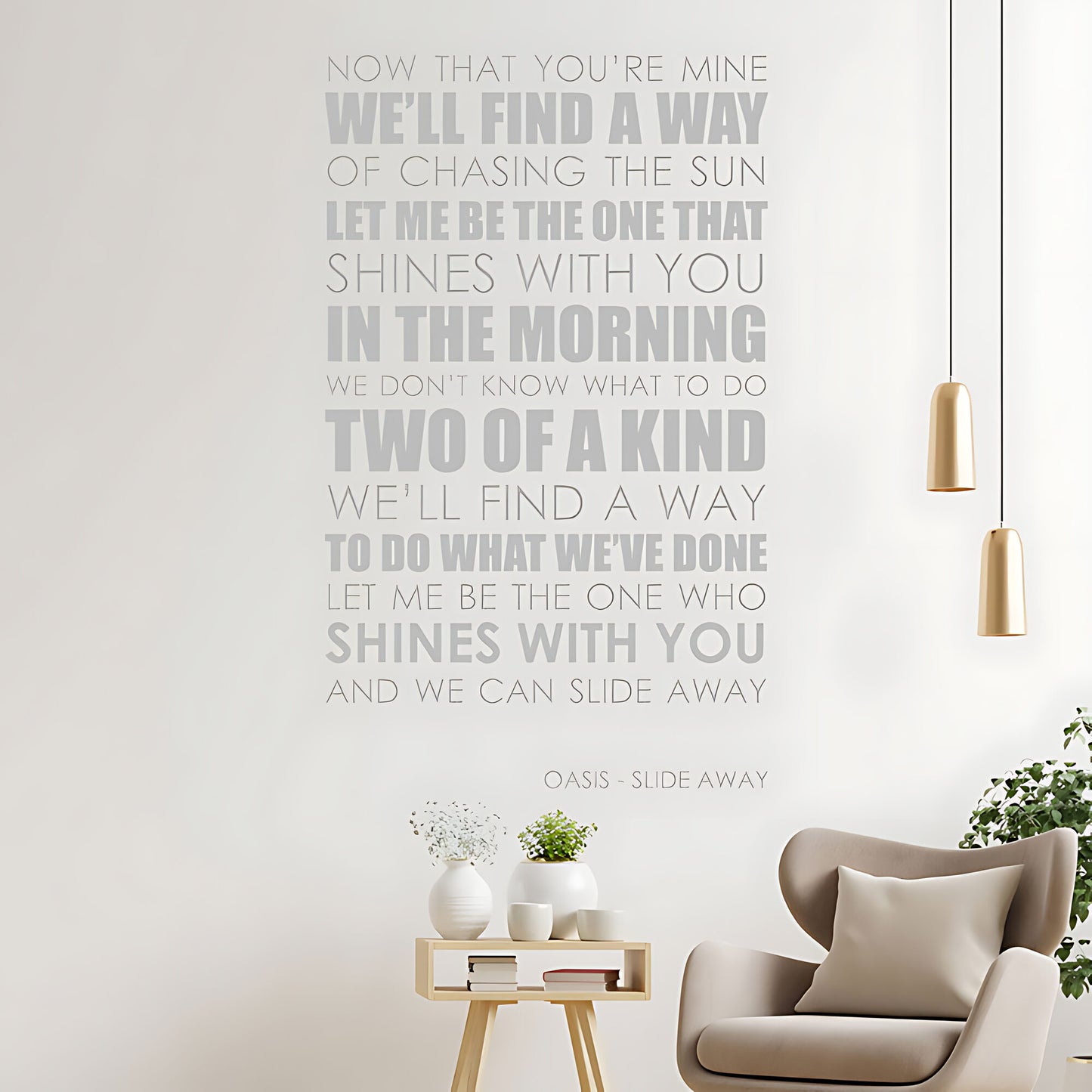 Oasis Wall Art Sticker