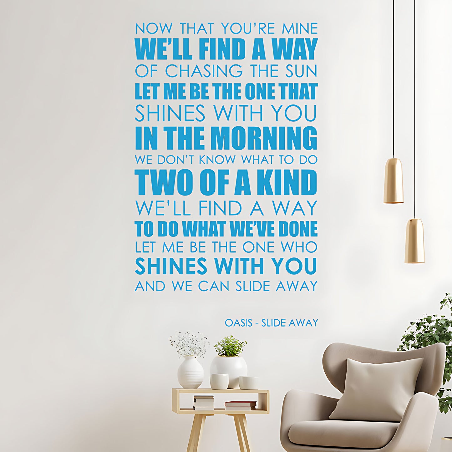 Oasis Wall Art Sticker