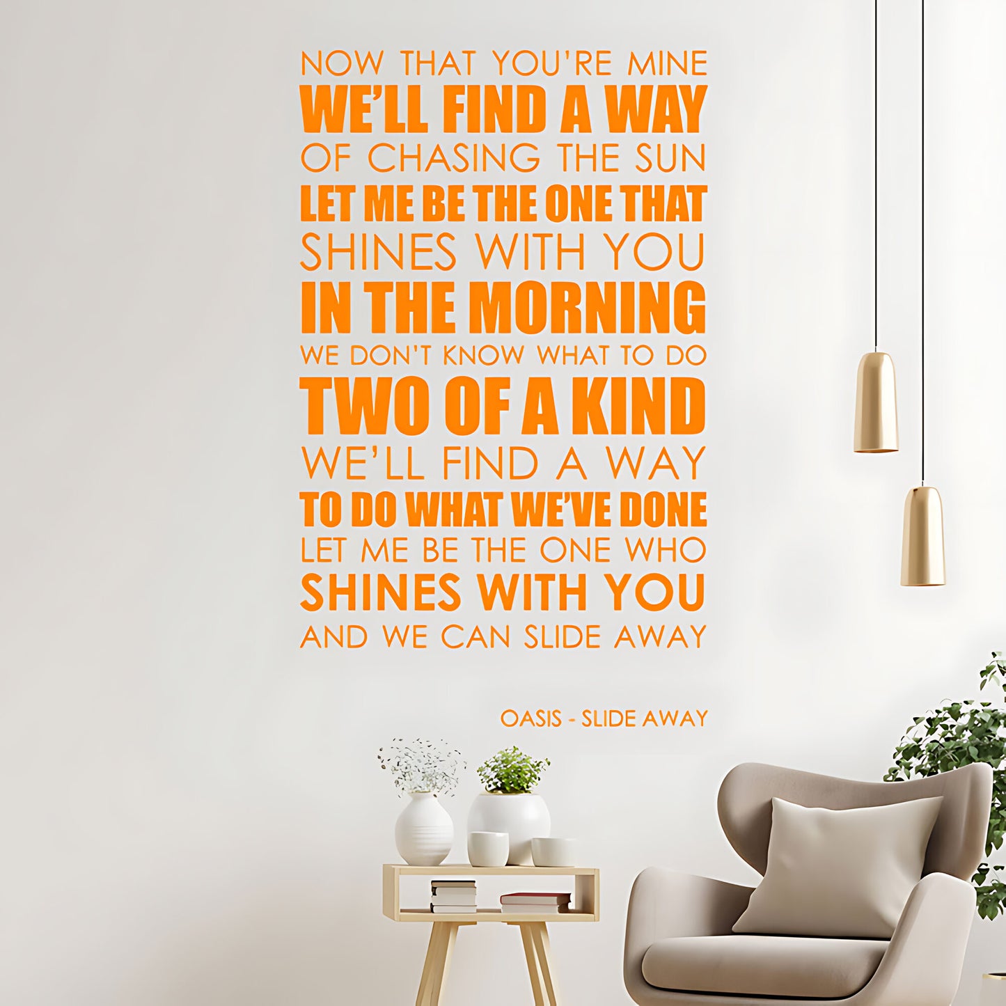 Oasis Wall Art Sticker