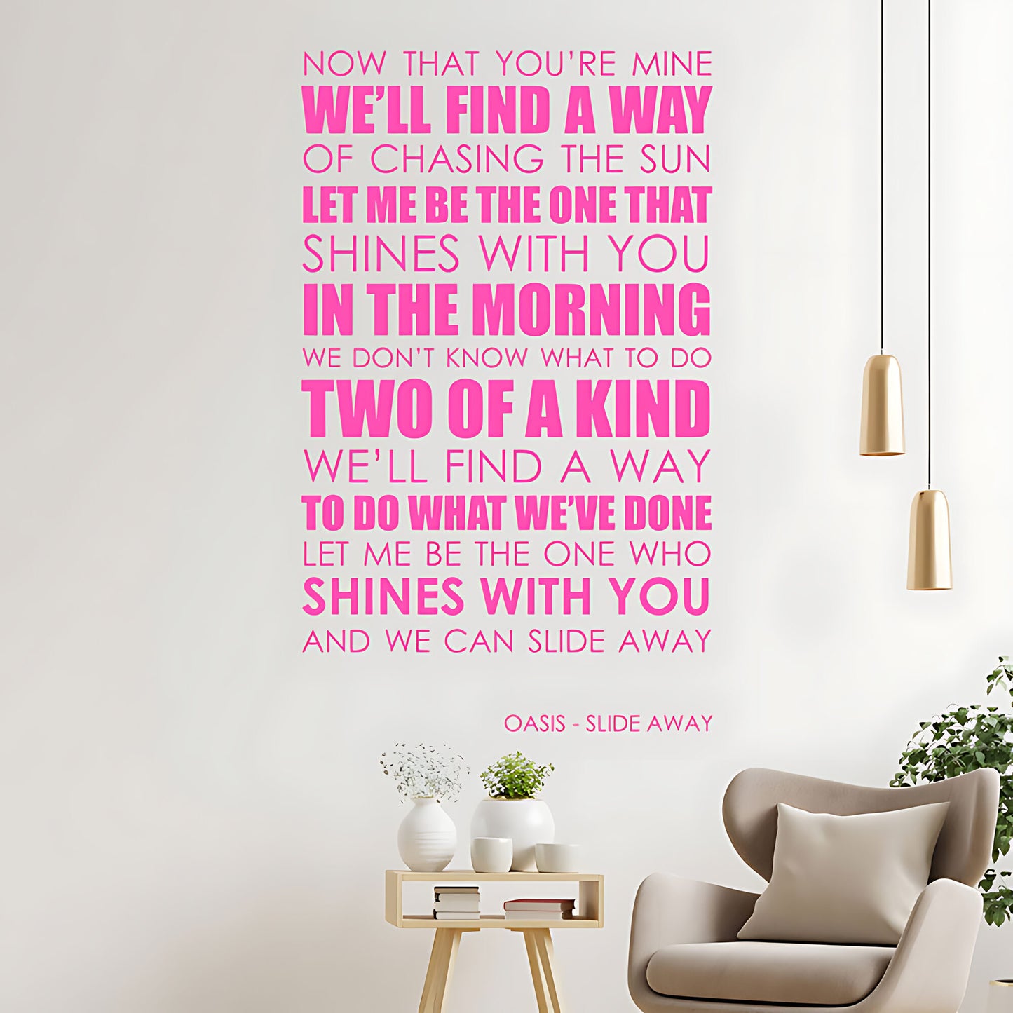 Oasis Wall Art Sticker