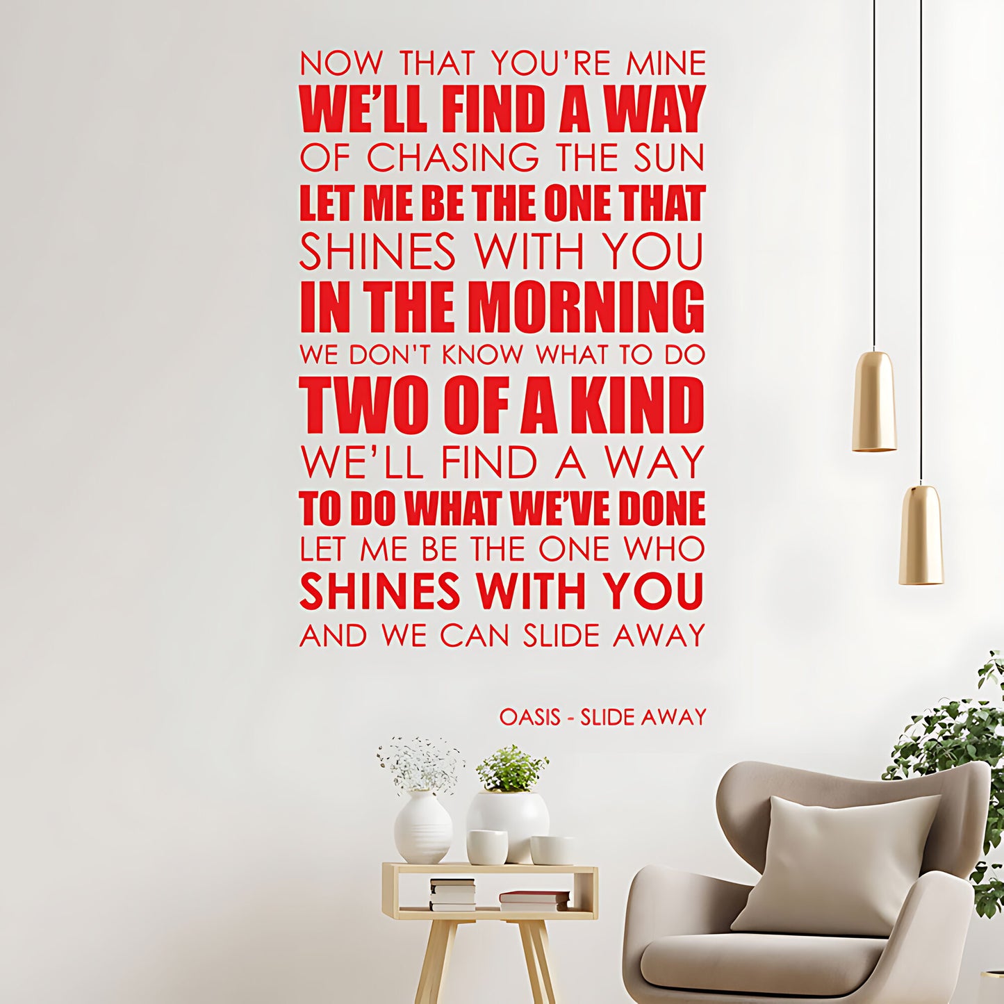 Oasis Wall Art Sticker