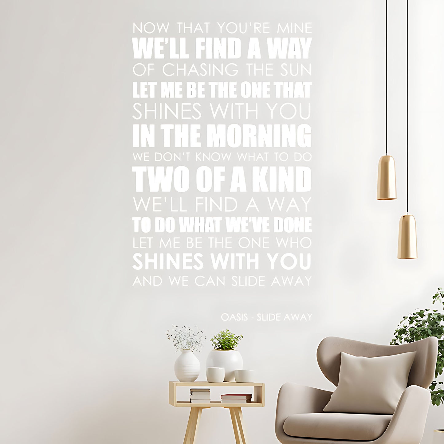 Oasis Wall Art Sticker