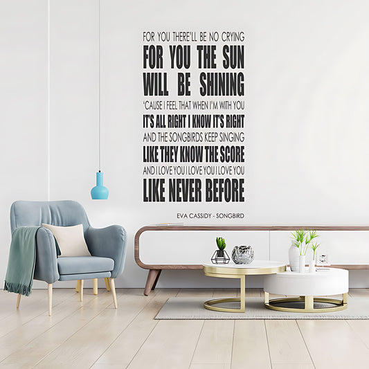 Eva Cassidy Wall Art Sticker