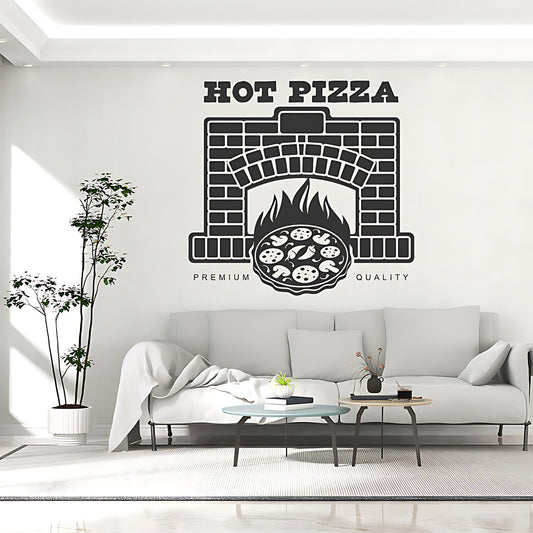 Restaurant Pizza Wall Sticker