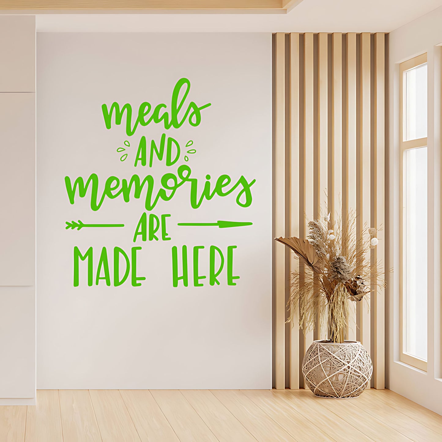Kitchen Classic Quote Wall Sticker - Vinyl Decal