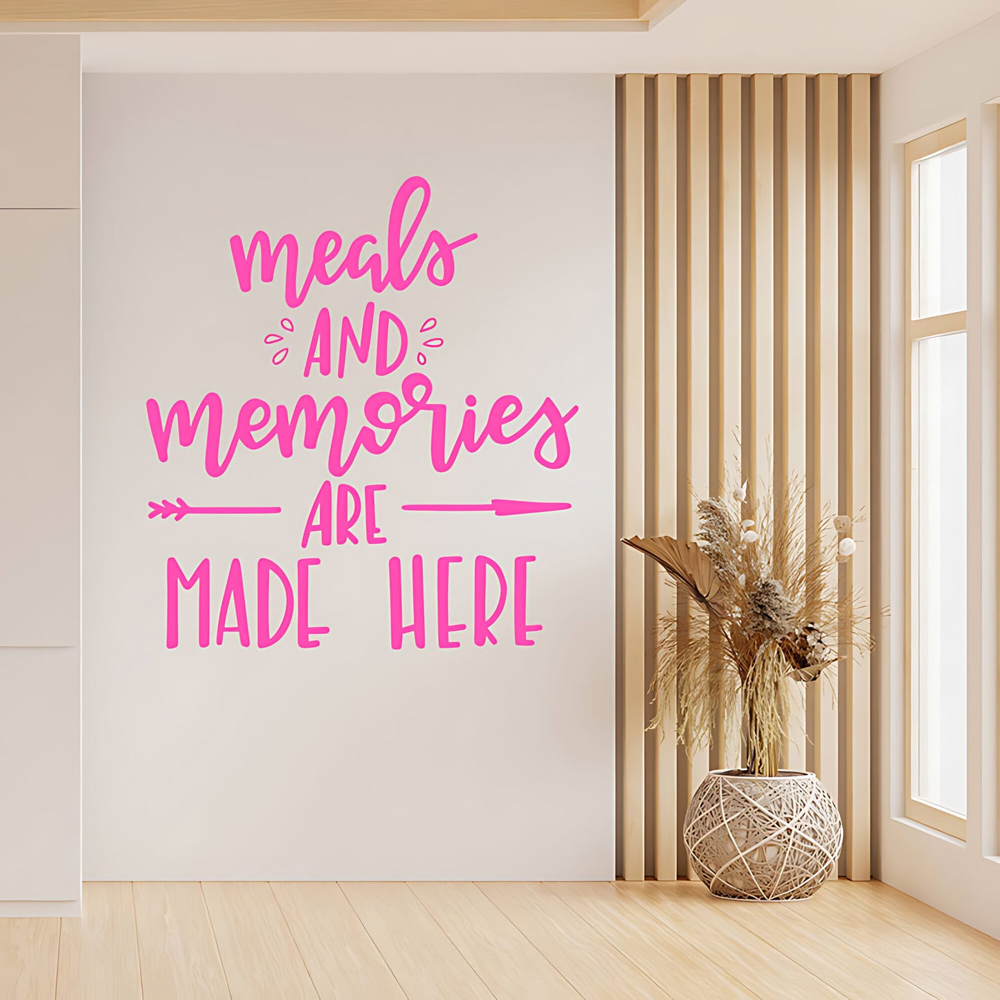 Kitchen Classic Quote Wall Sticker - Vinyl Decal