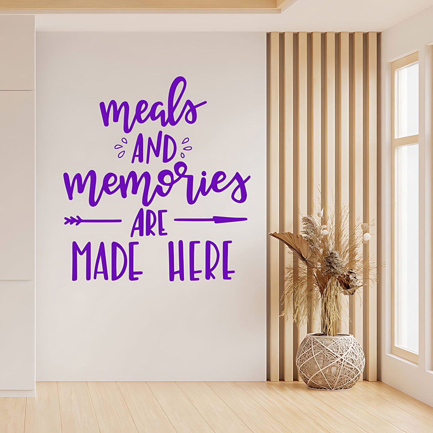 Kitchen Classic Quote Wall Sticker - Vinyl Decal