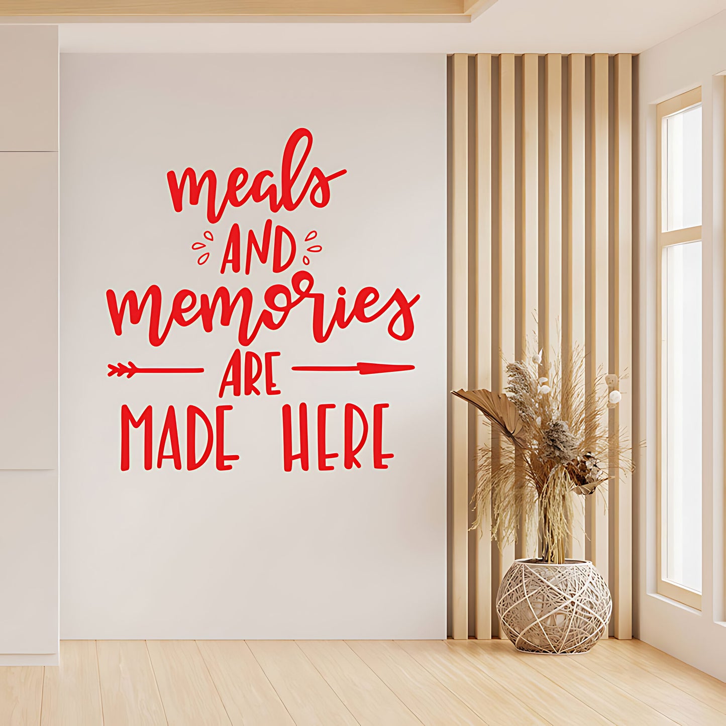 Kitchen Classic Quote Wall Sticker - Vinyl Decal
