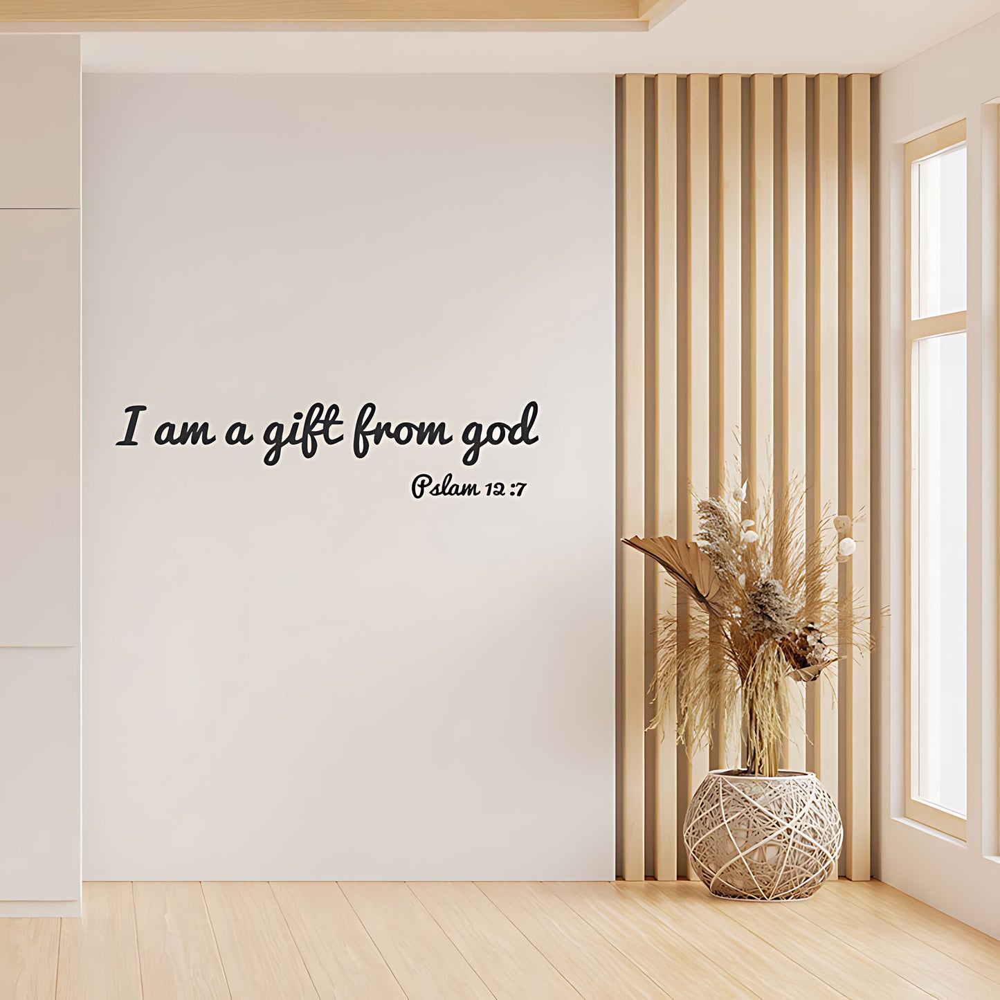Gift from God Wall Sticker - Christian Quote Decal