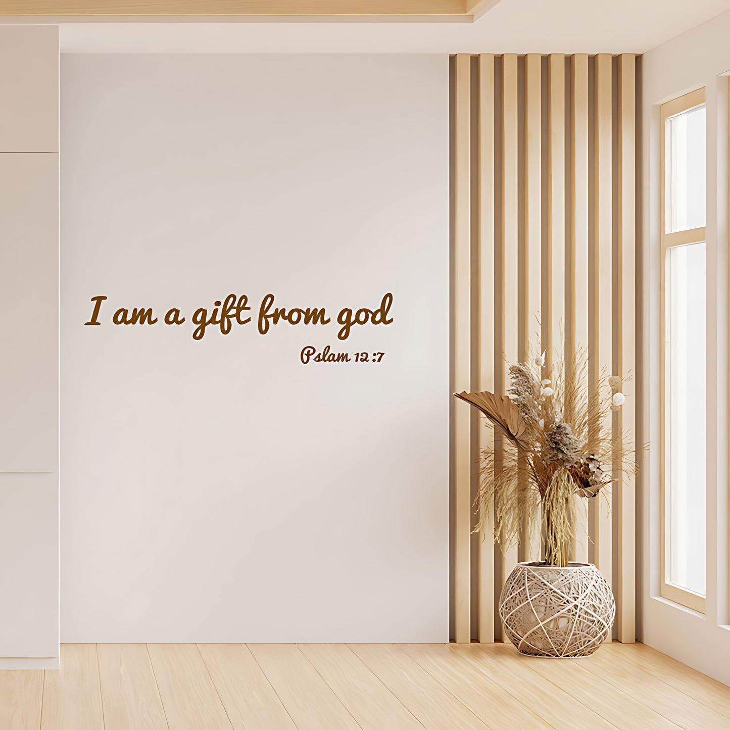Gift from God Wall Sticker - Christian Quote Decal