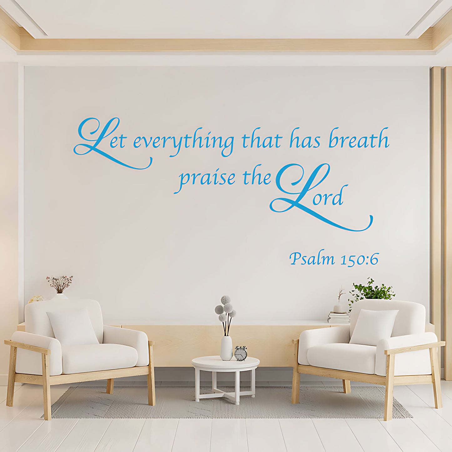 Psalm 150:6 Wall Sticker - Let Everything Praise