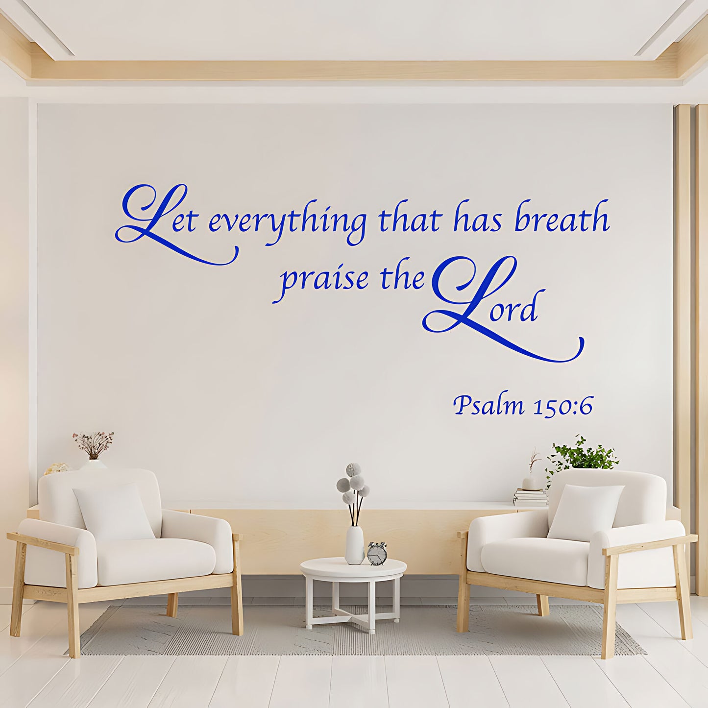 Psalm 150:6 Wall Sticker - Let Everything Praise